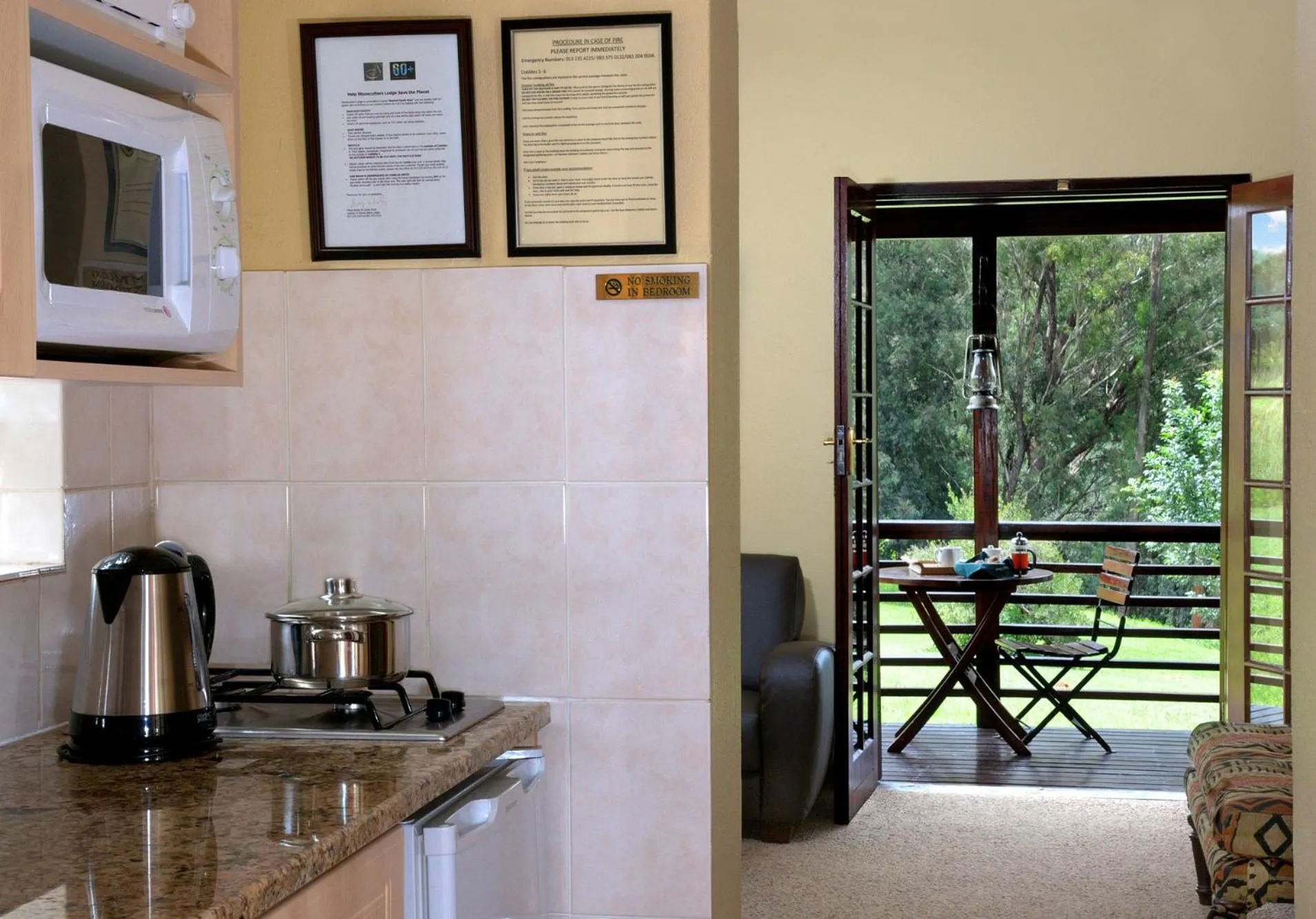 Balcony/Terrace in Stonecutters Lodge