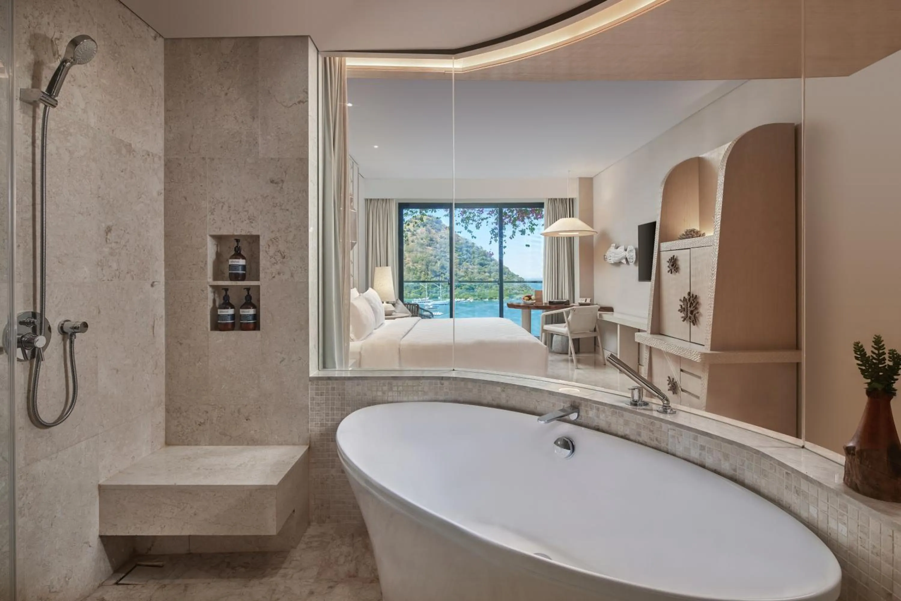 Bathroom in AYANA Komodo Waecicu Beach