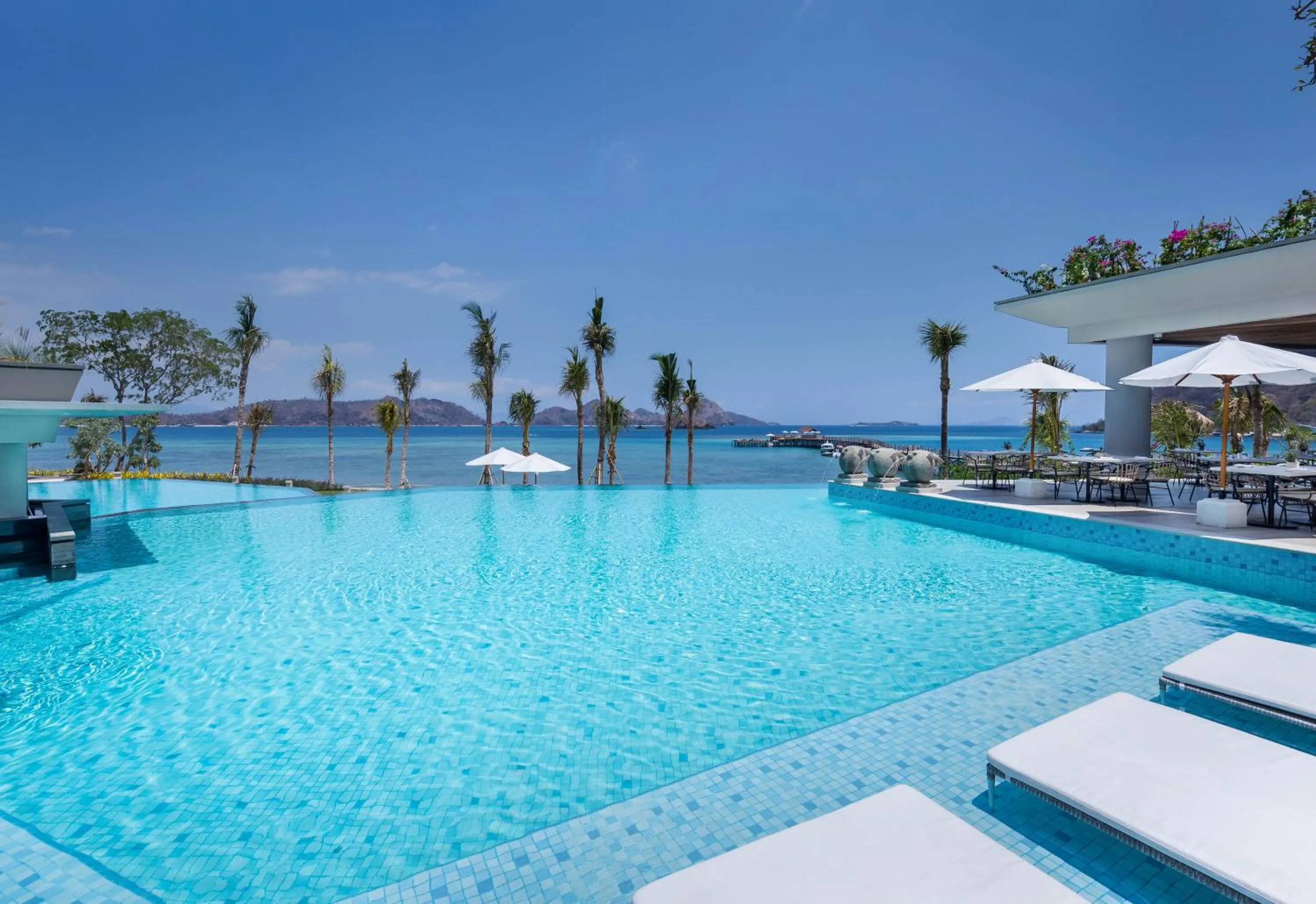 Swimming pool in AYANA Komodo Waecicu Beach