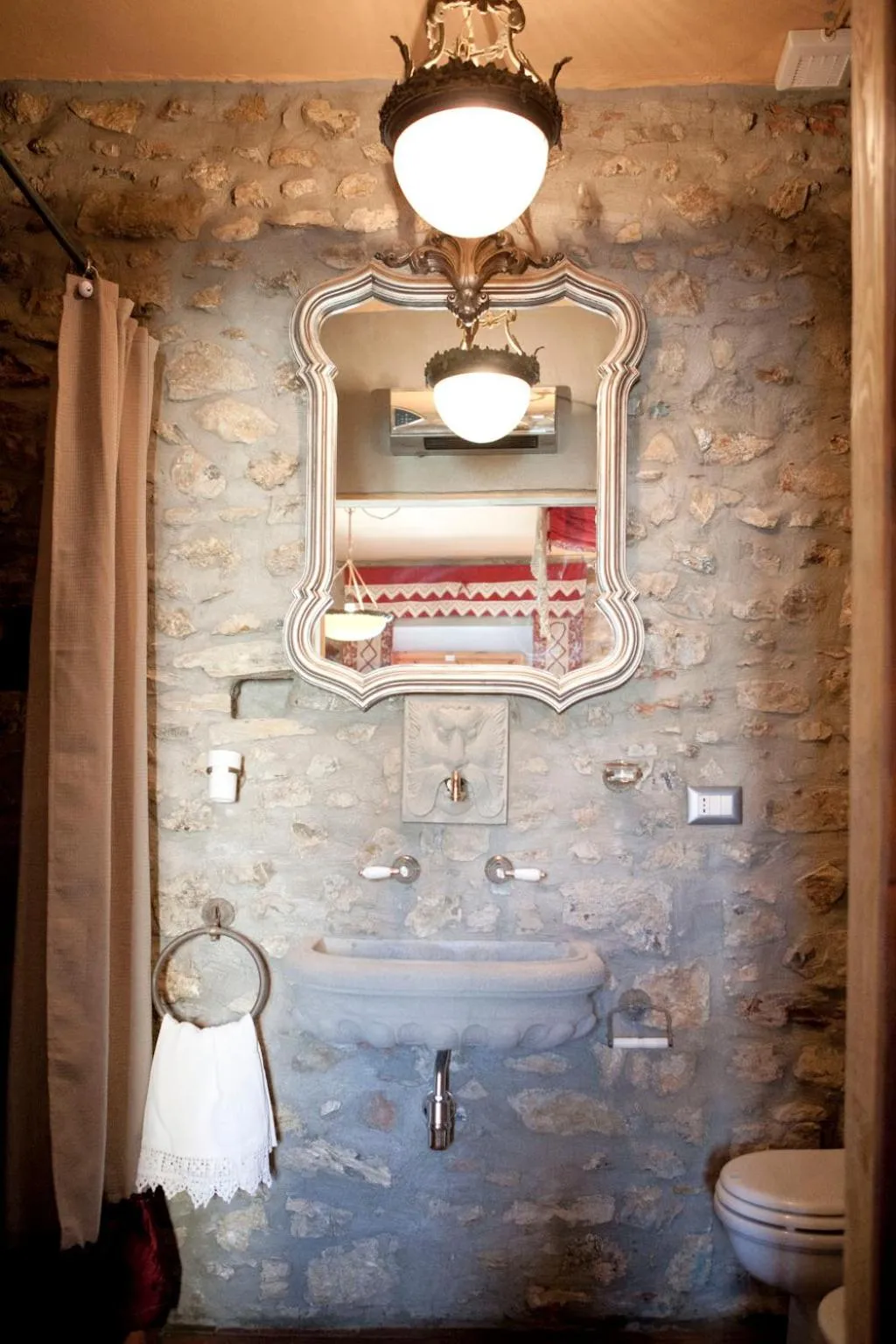 Bathroom in Il Pievano B&B