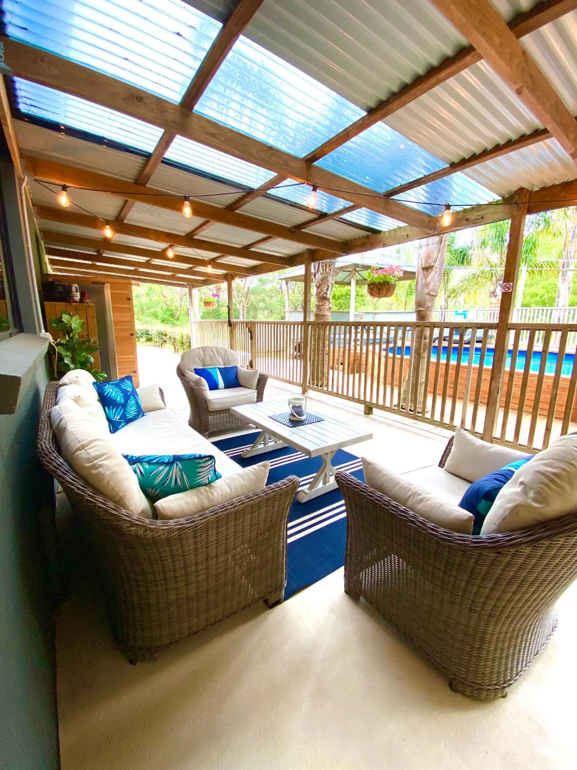Patio in Elk Estate Luxury Holiday Home