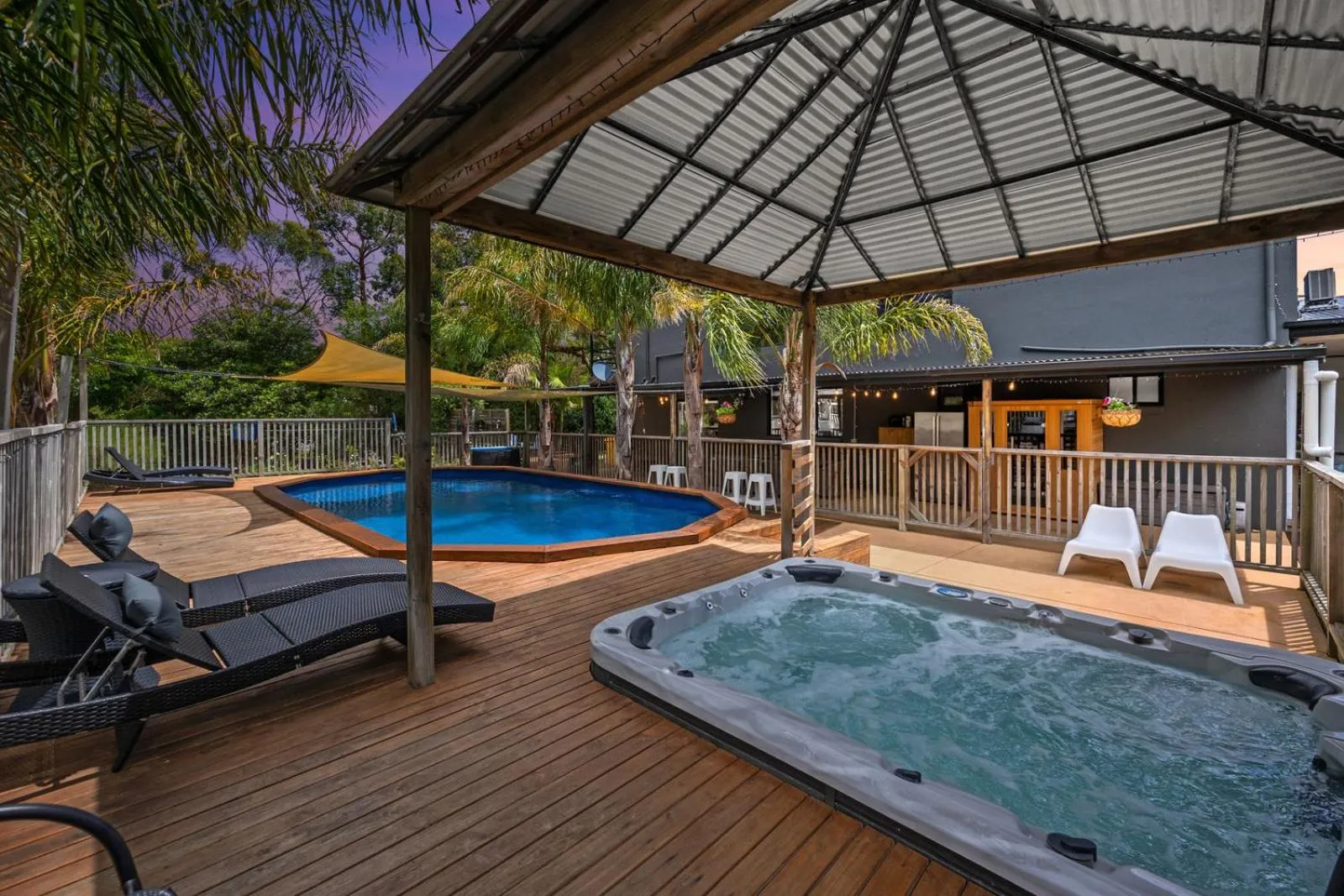 Hot Tub in Elk Estate Luxury Holiday Home