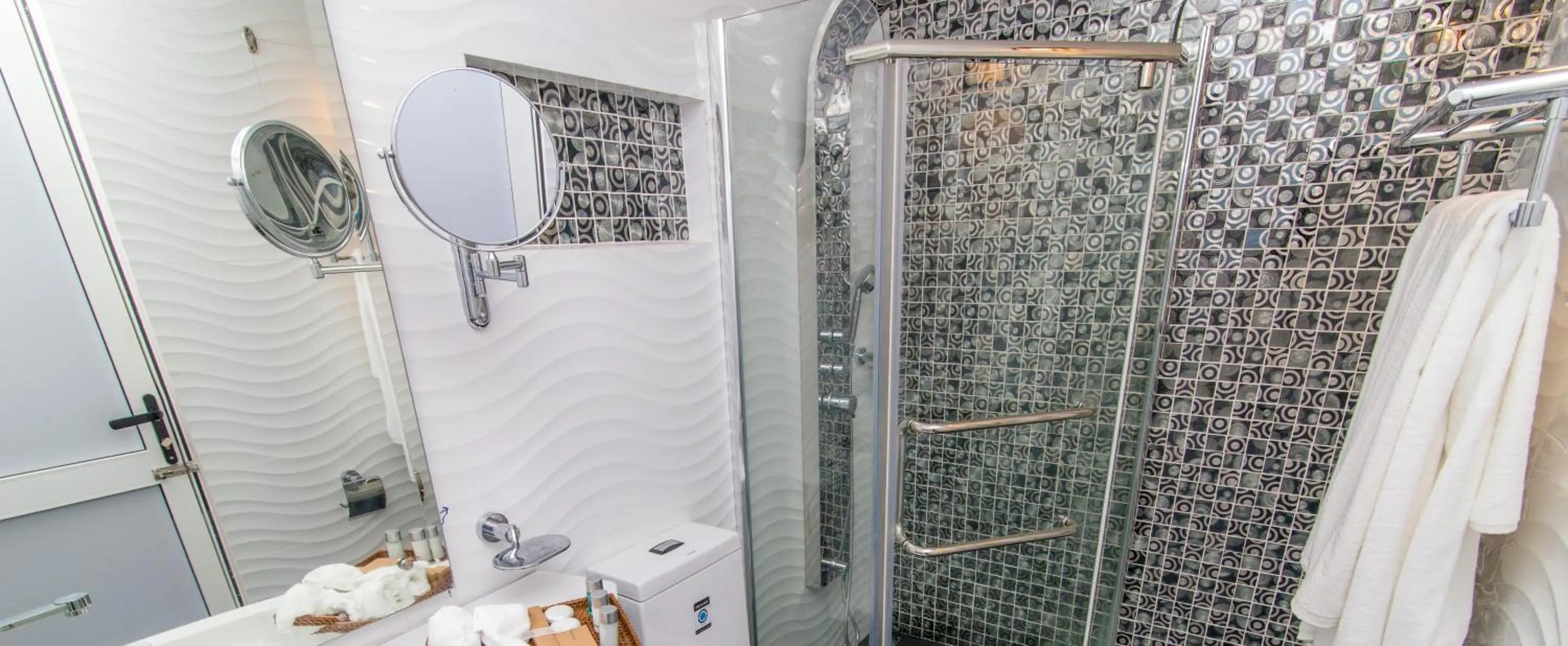 Bathroom in The Forest and Lake by Schofieldshire