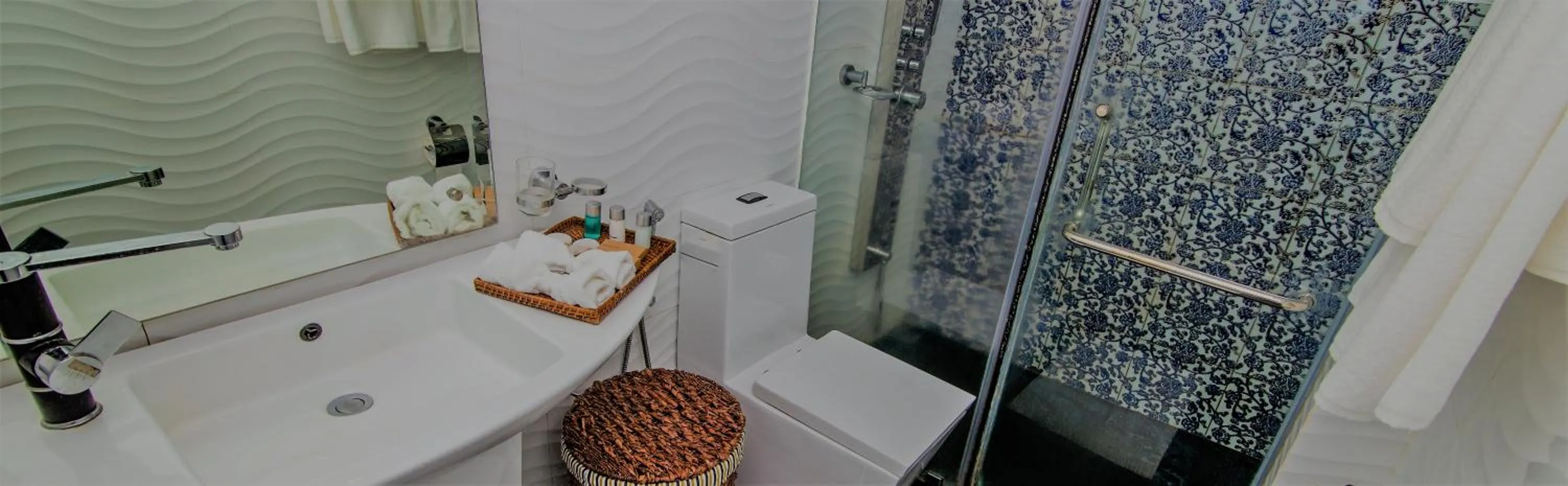 Bathroom in The Forest and Lake by Schofieldshire