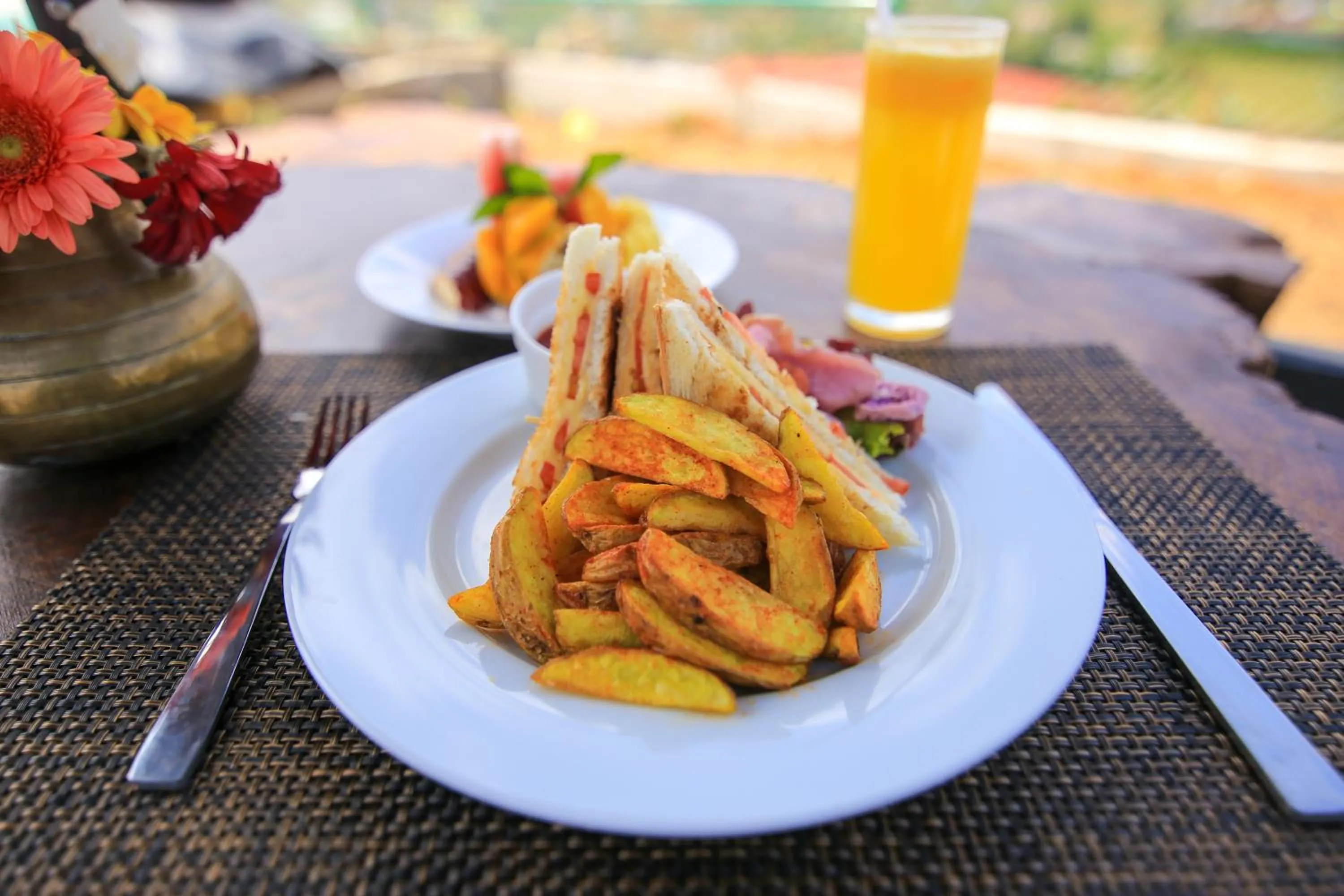 Breakfast in The Forest and Lake by Schofieldshire