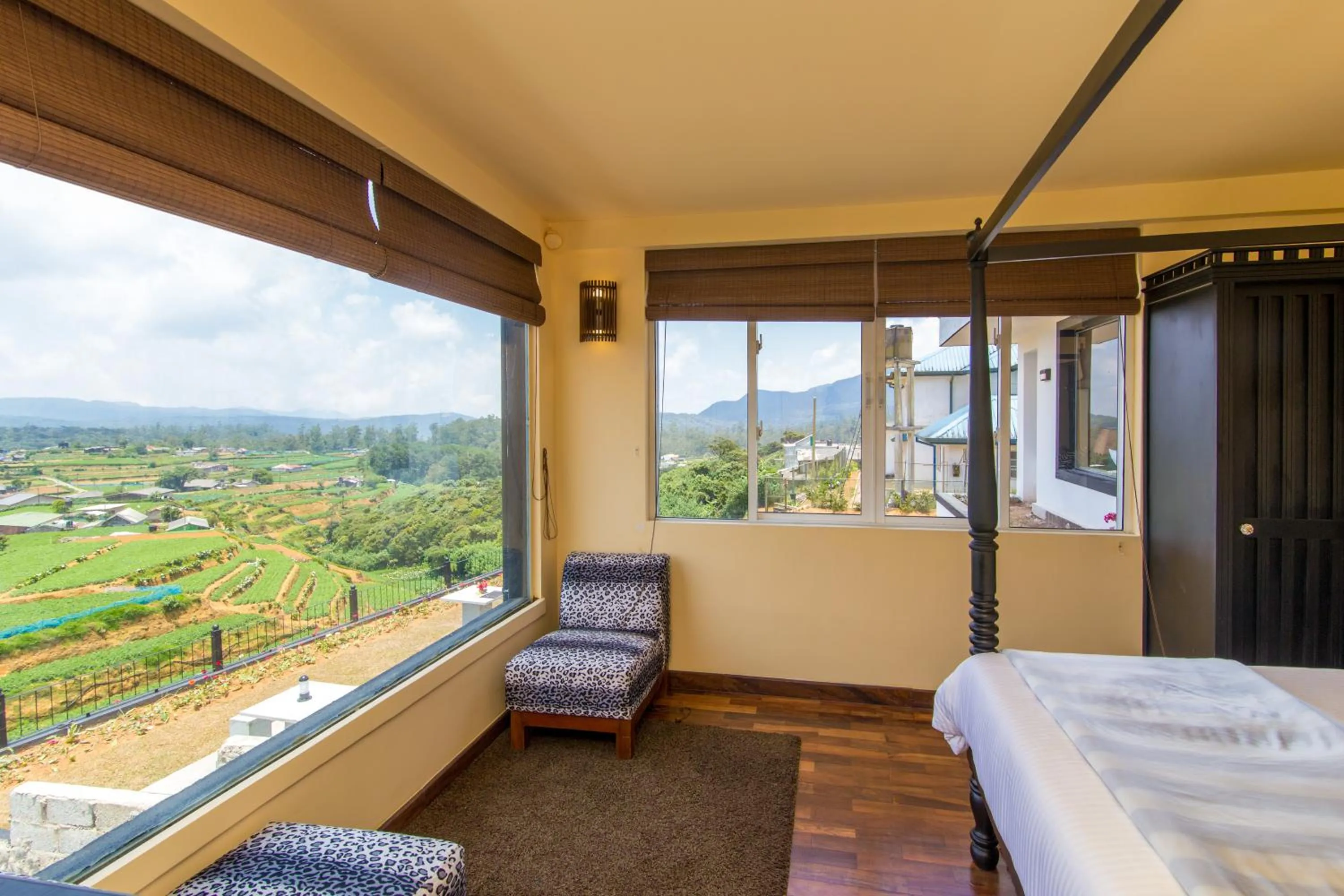 Bed in The Forest and Lake by Schofieldshire