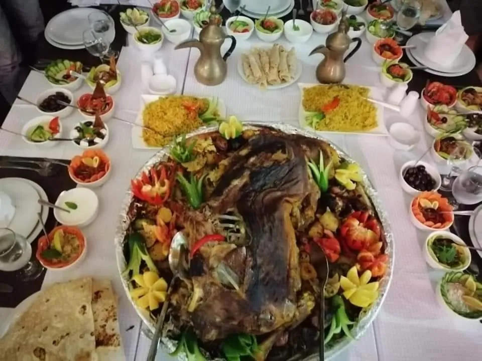 Food and drinks in Mazayen Rum Camp