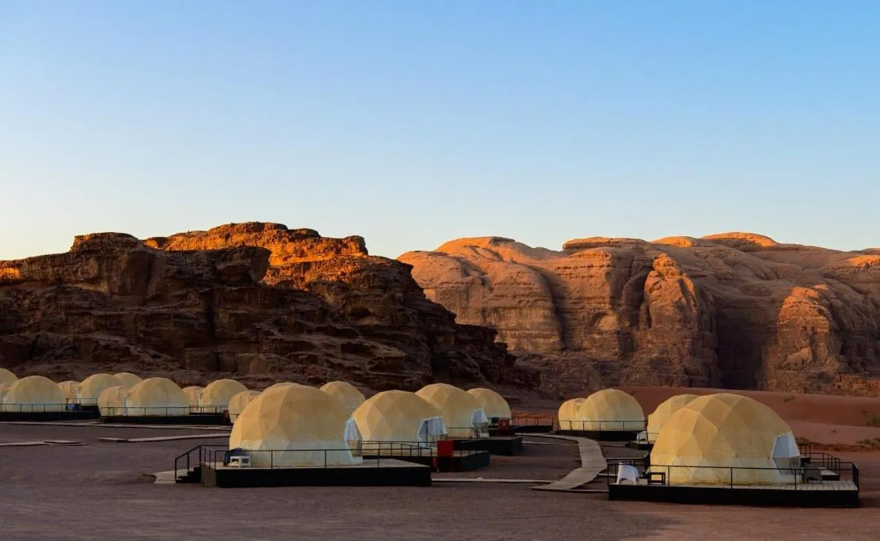 Natural landscape in Mazayen Rum Camp