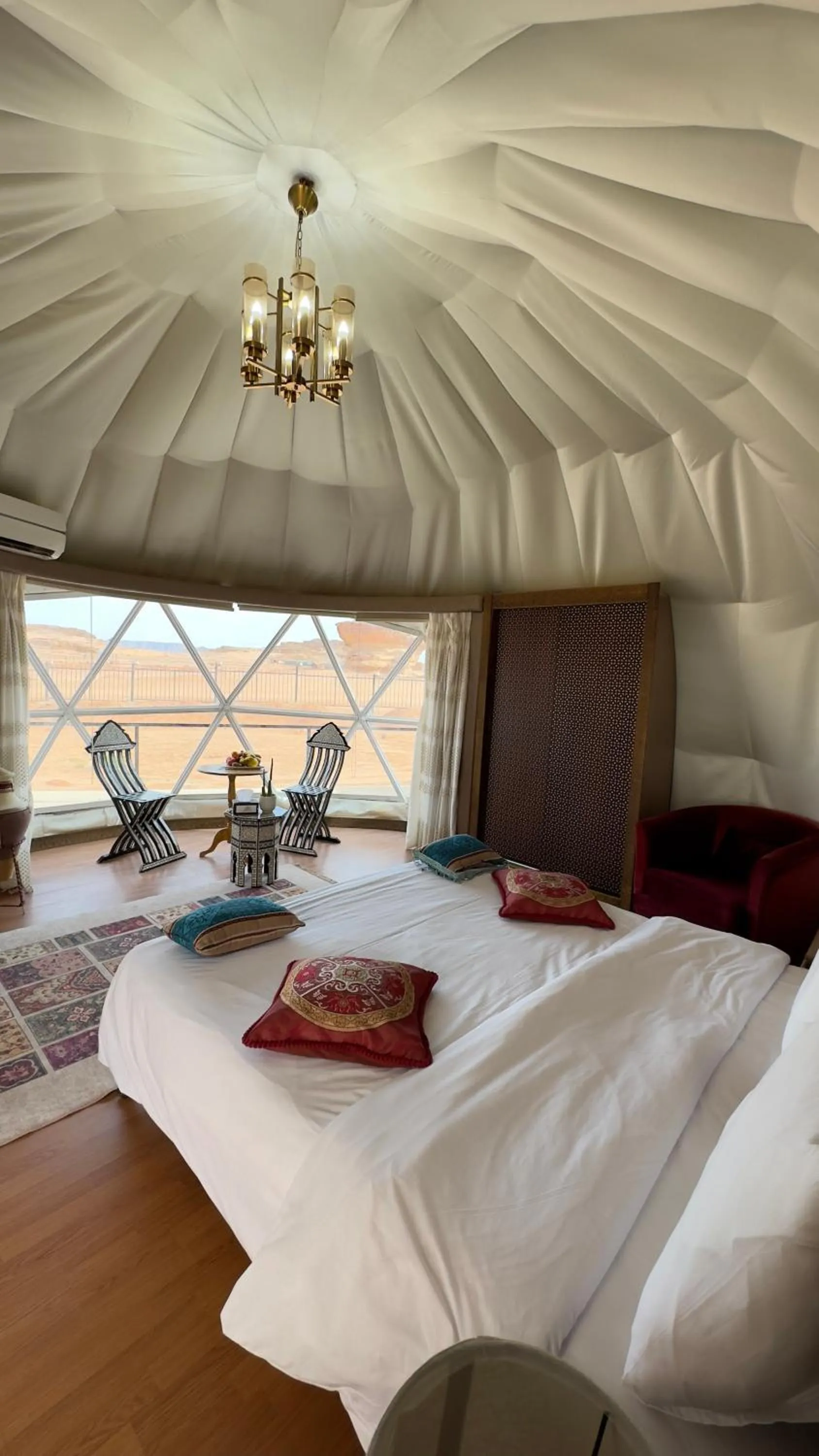 Bed in Mazayen Rum Camp