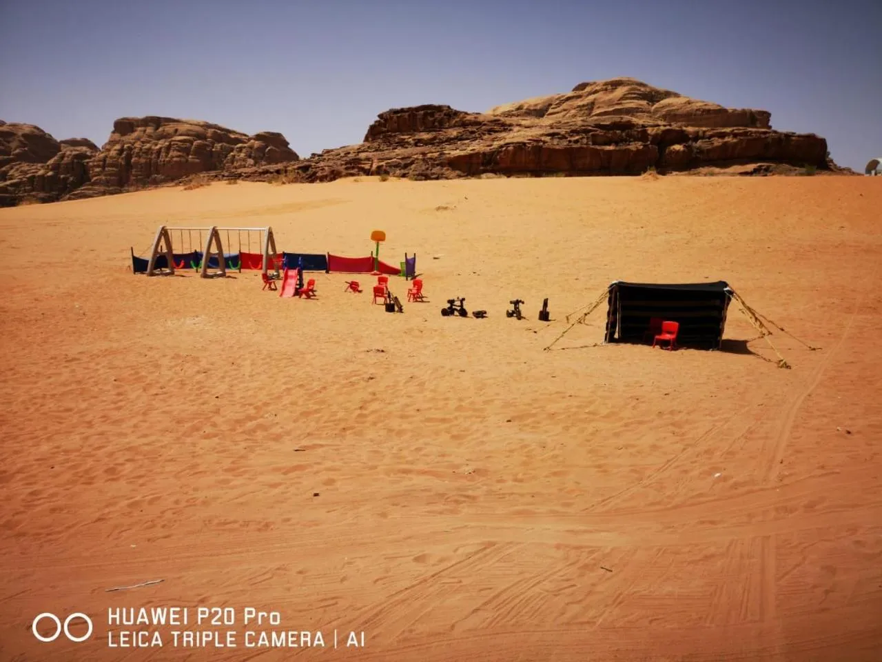 Children play ground in Mazayen Rum Camp