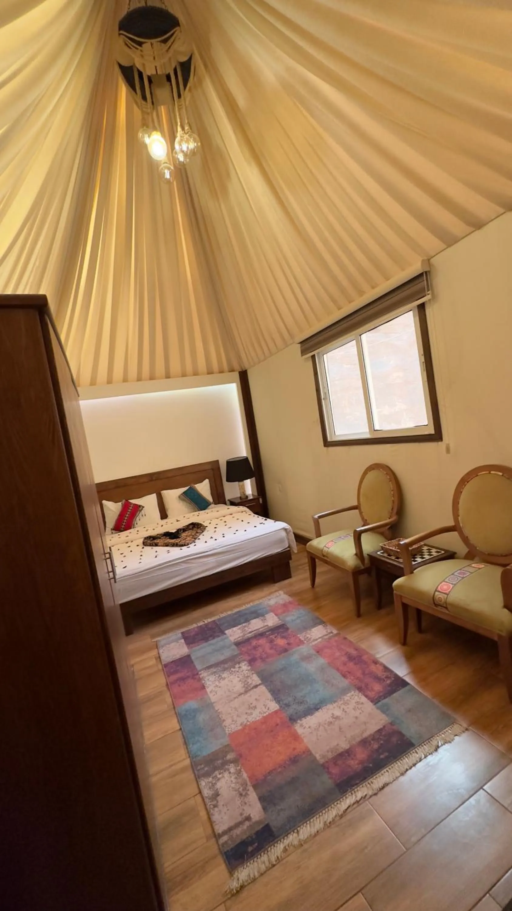 Bed in Mazayen Rum Camp