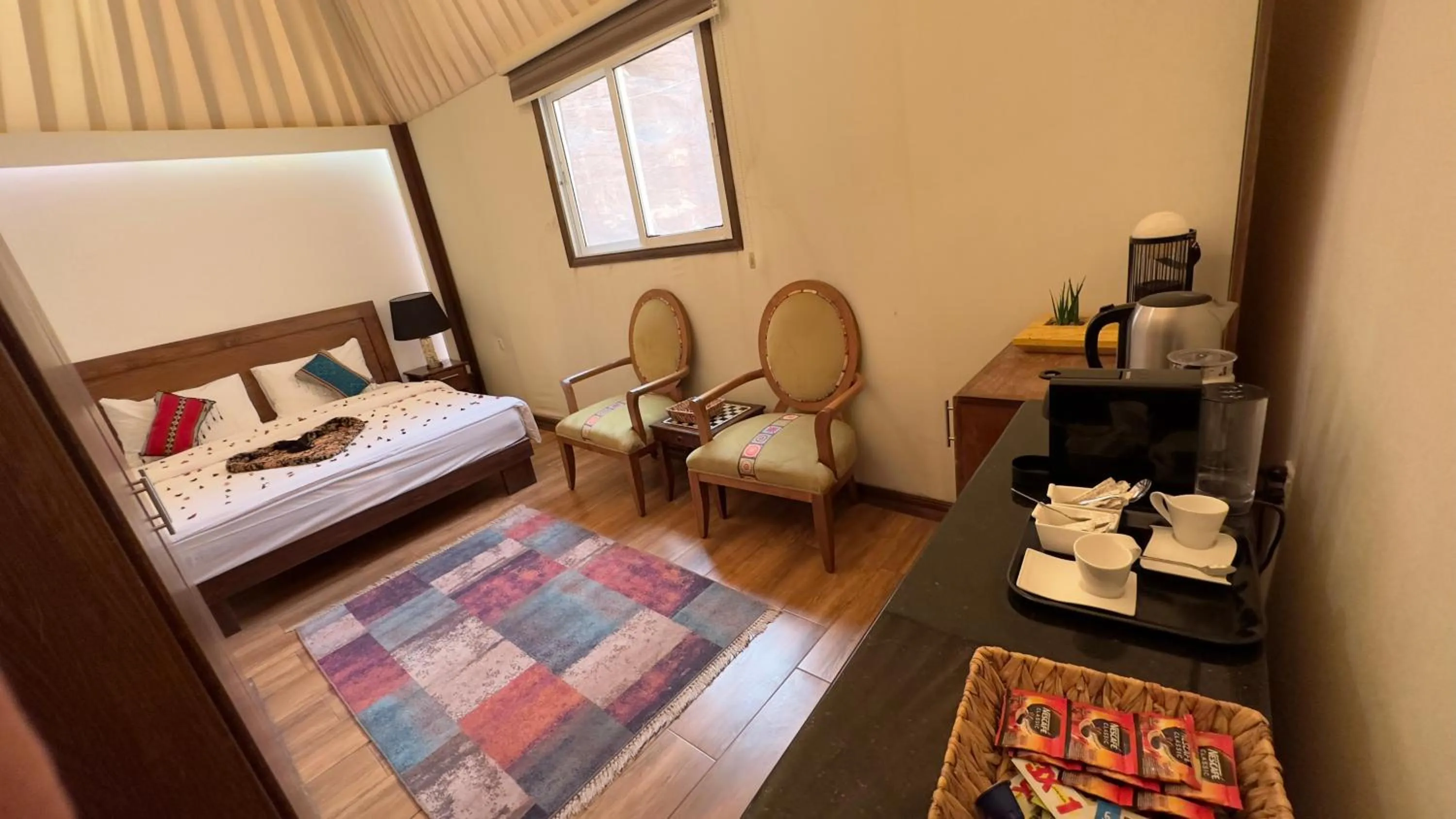 Bed in Mazayen Rum Camp