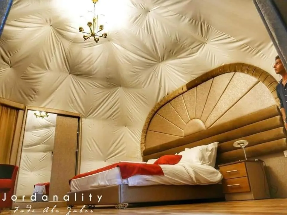 Bed in Mazayen Rum Camp