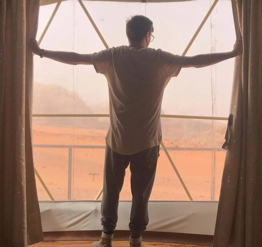 People in Mazayen Rum Camp