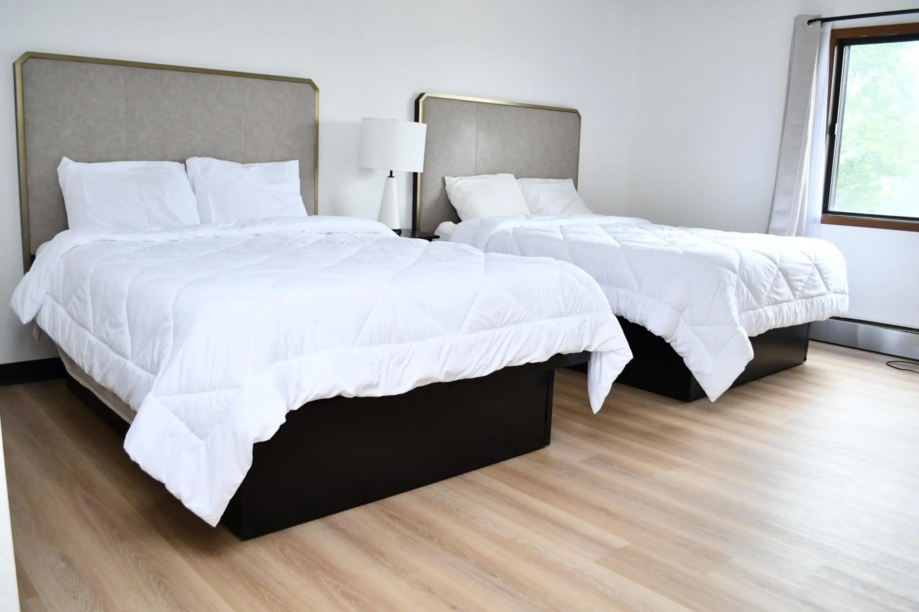 Bedroom, Bed in American Motel Waseca