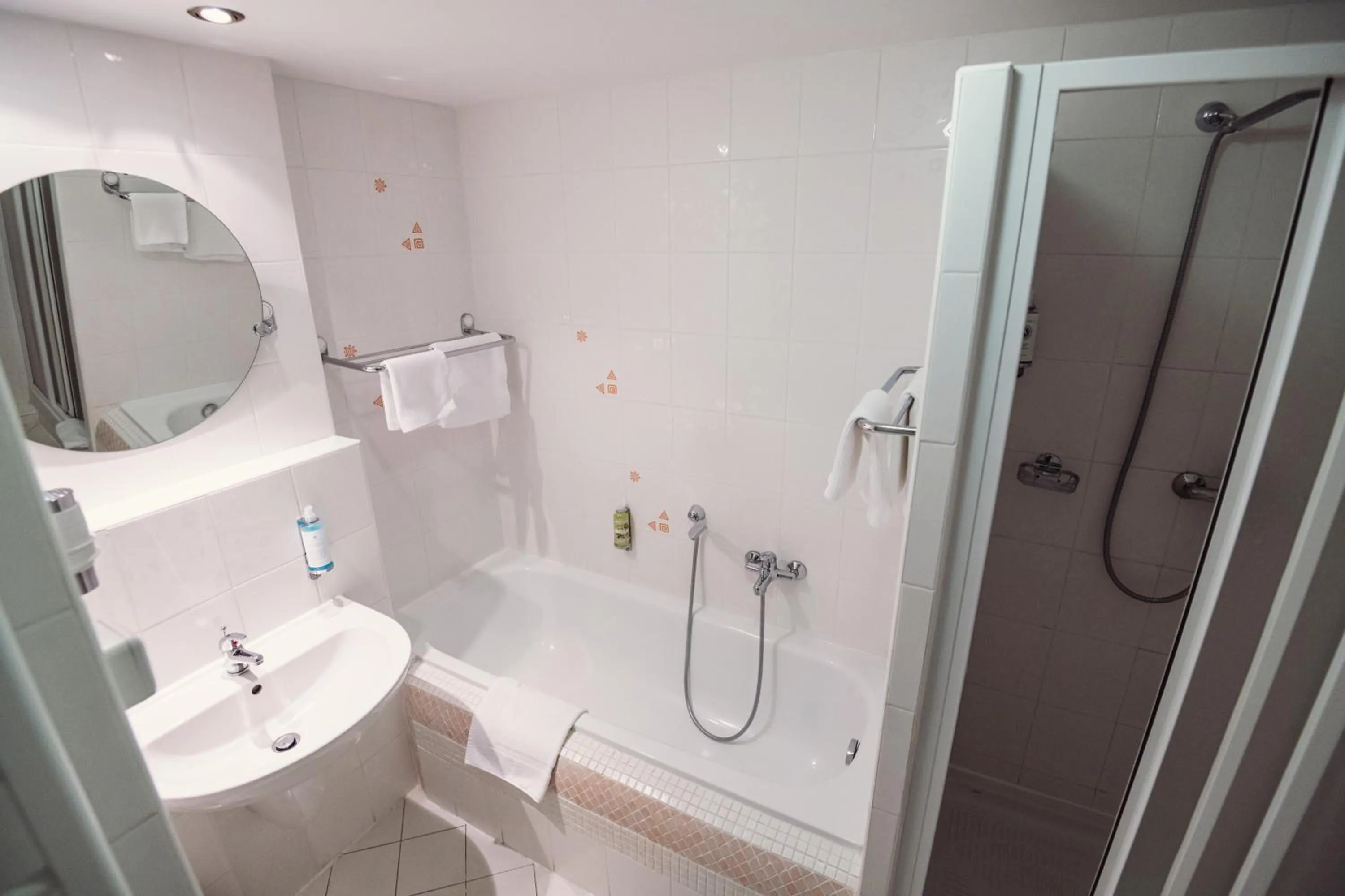 Bathroom in Šumava Inn