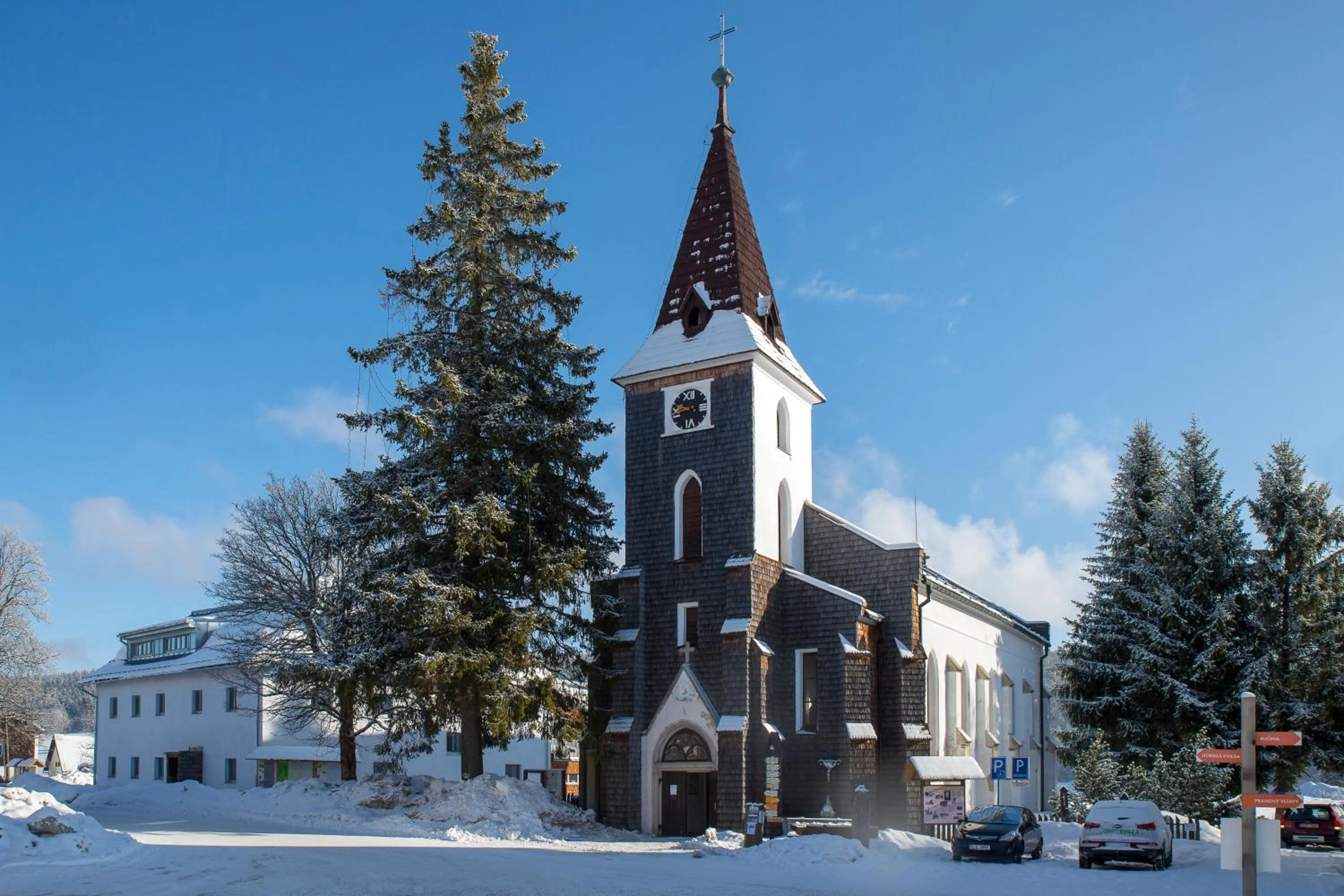 Nearby landmark in Šumava Inn