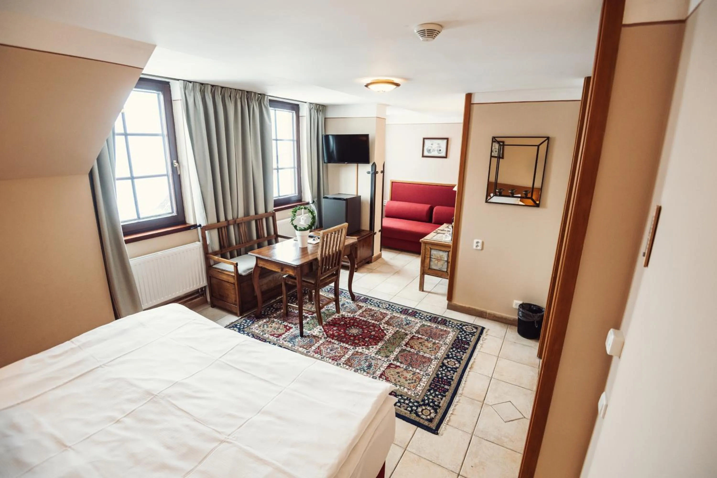 Photo of the whole room, Bed in Šumava Inn