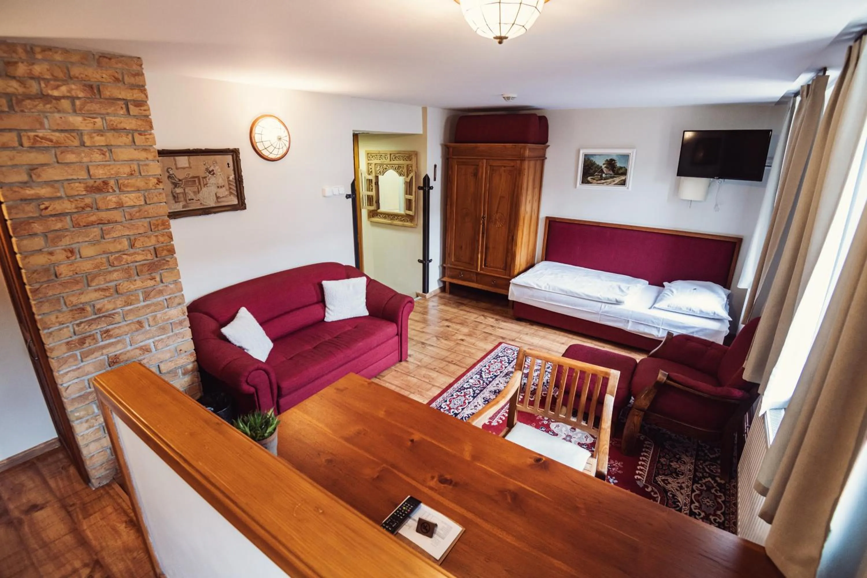 Photo of the whole room, Bed in Šumava Inn