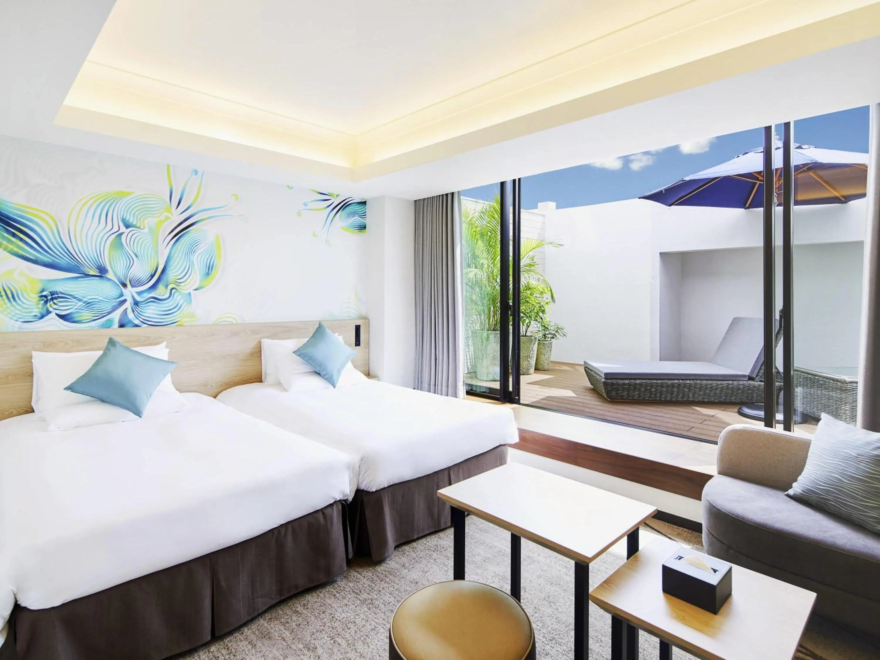 Bedroom, Bed in Novotel Okinawa Naha