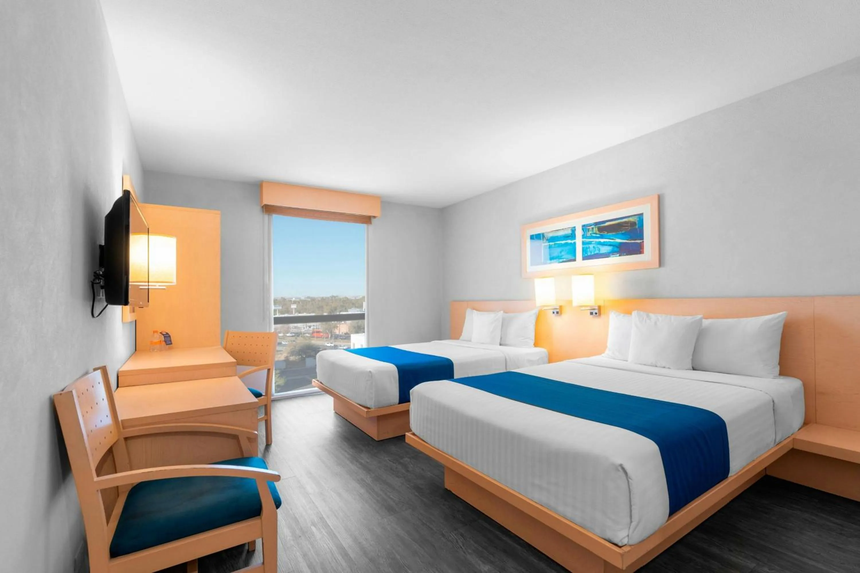 Photo of the whole room, Bed in City Express by Marriott Aguascalientes Sur