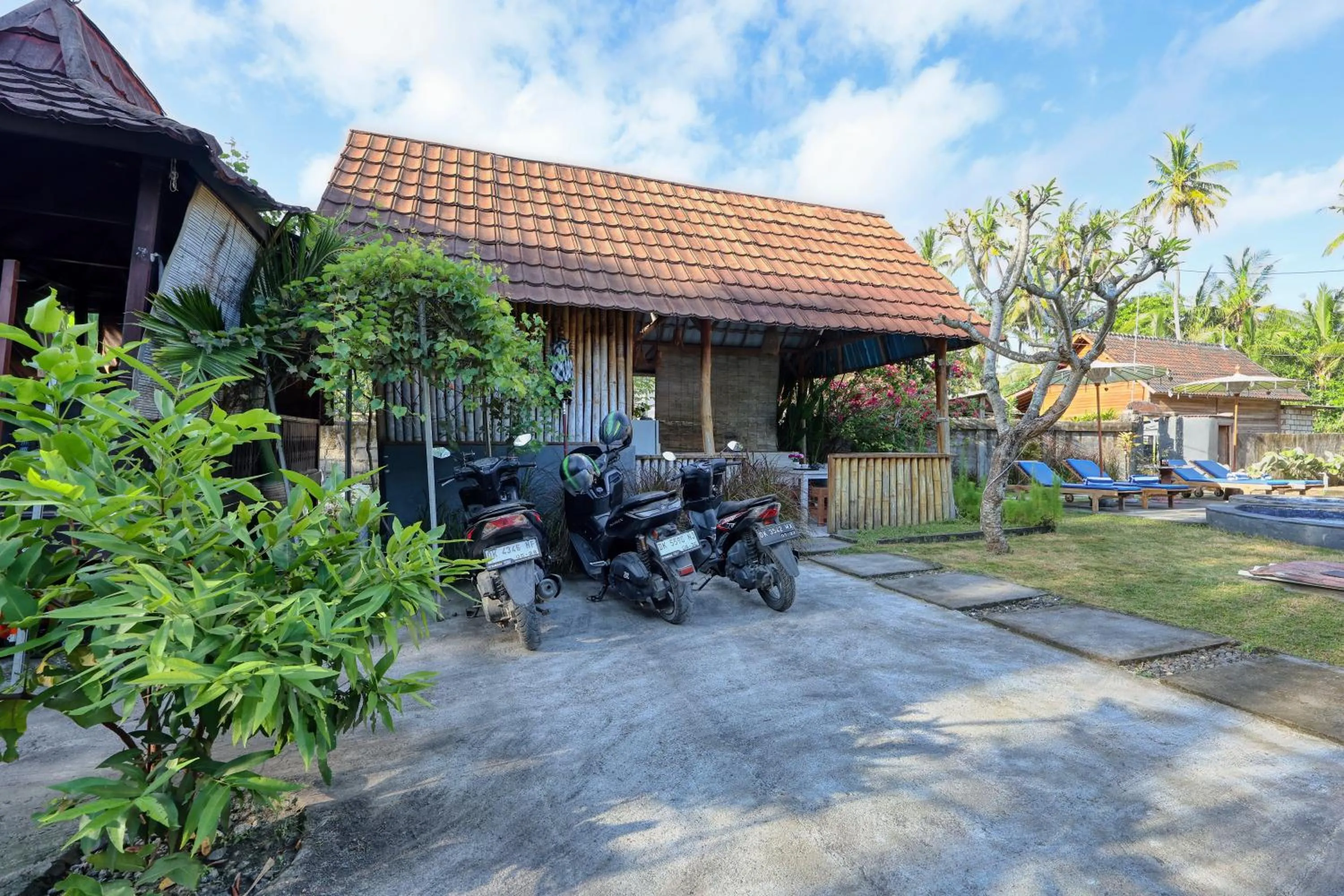 Parking in Adi Bungalow Nusa Penida