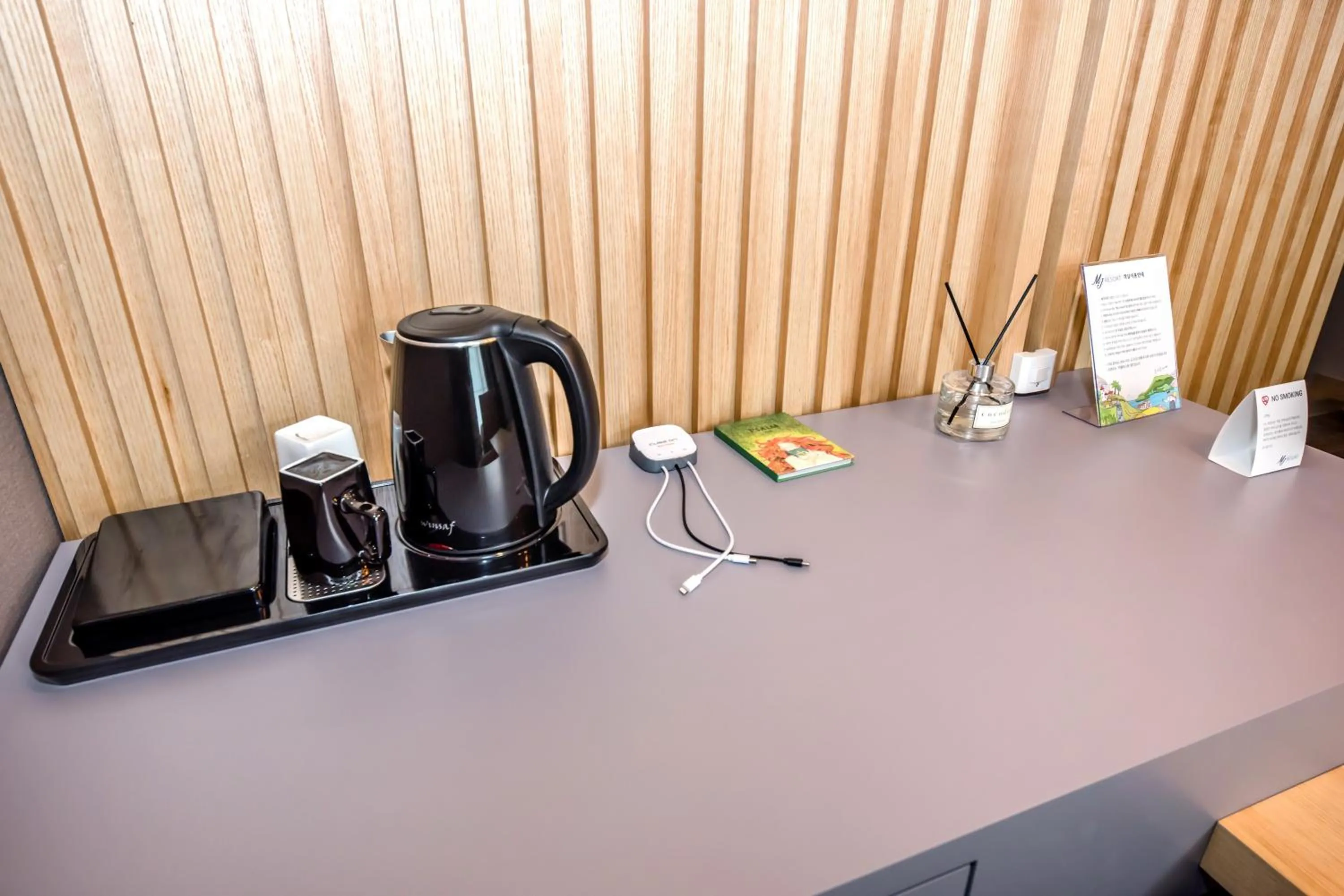 Coffee/tea facilities in MJ Resort