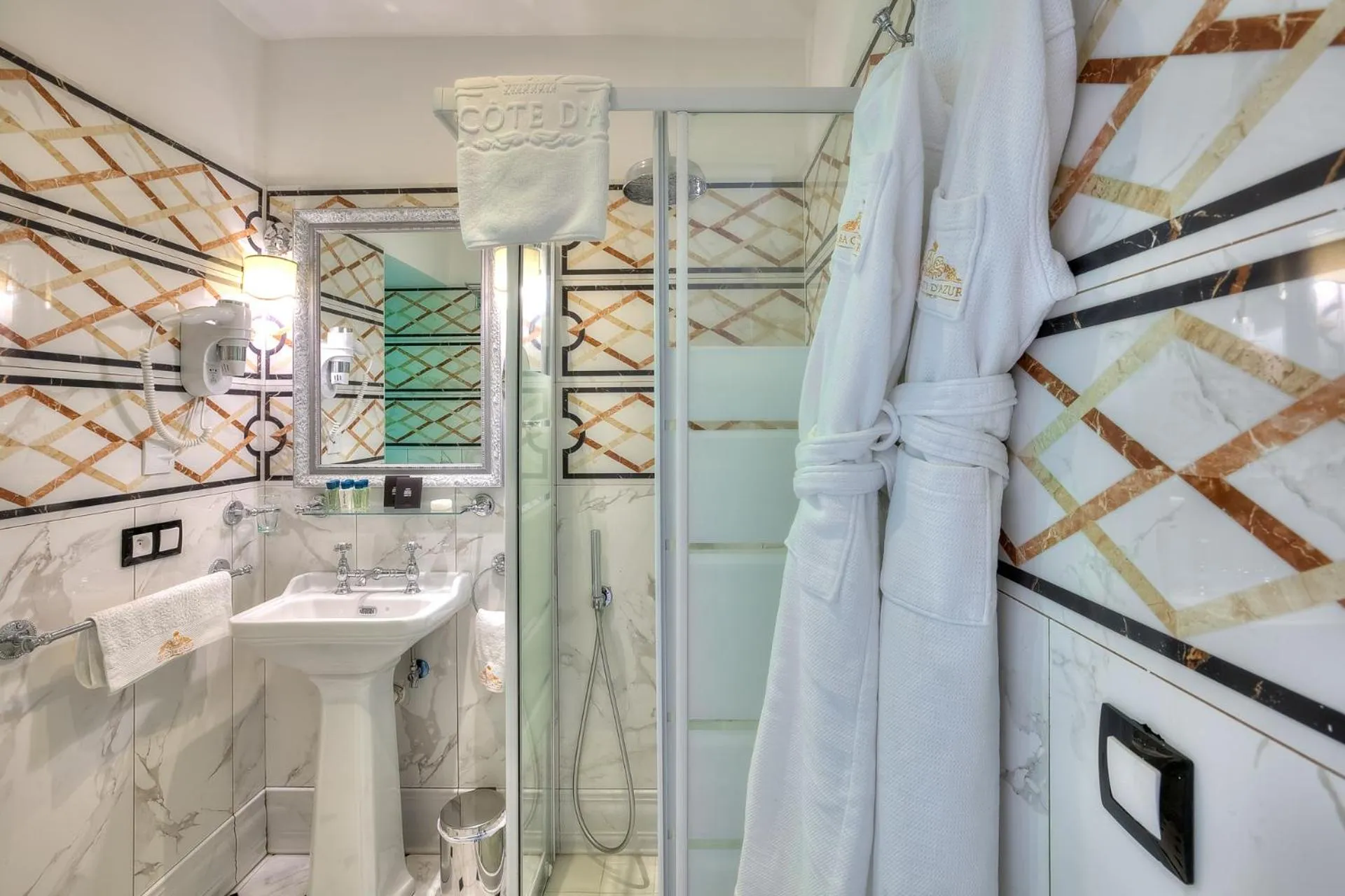 Bathroom in ABA LUXURY B E B Nice