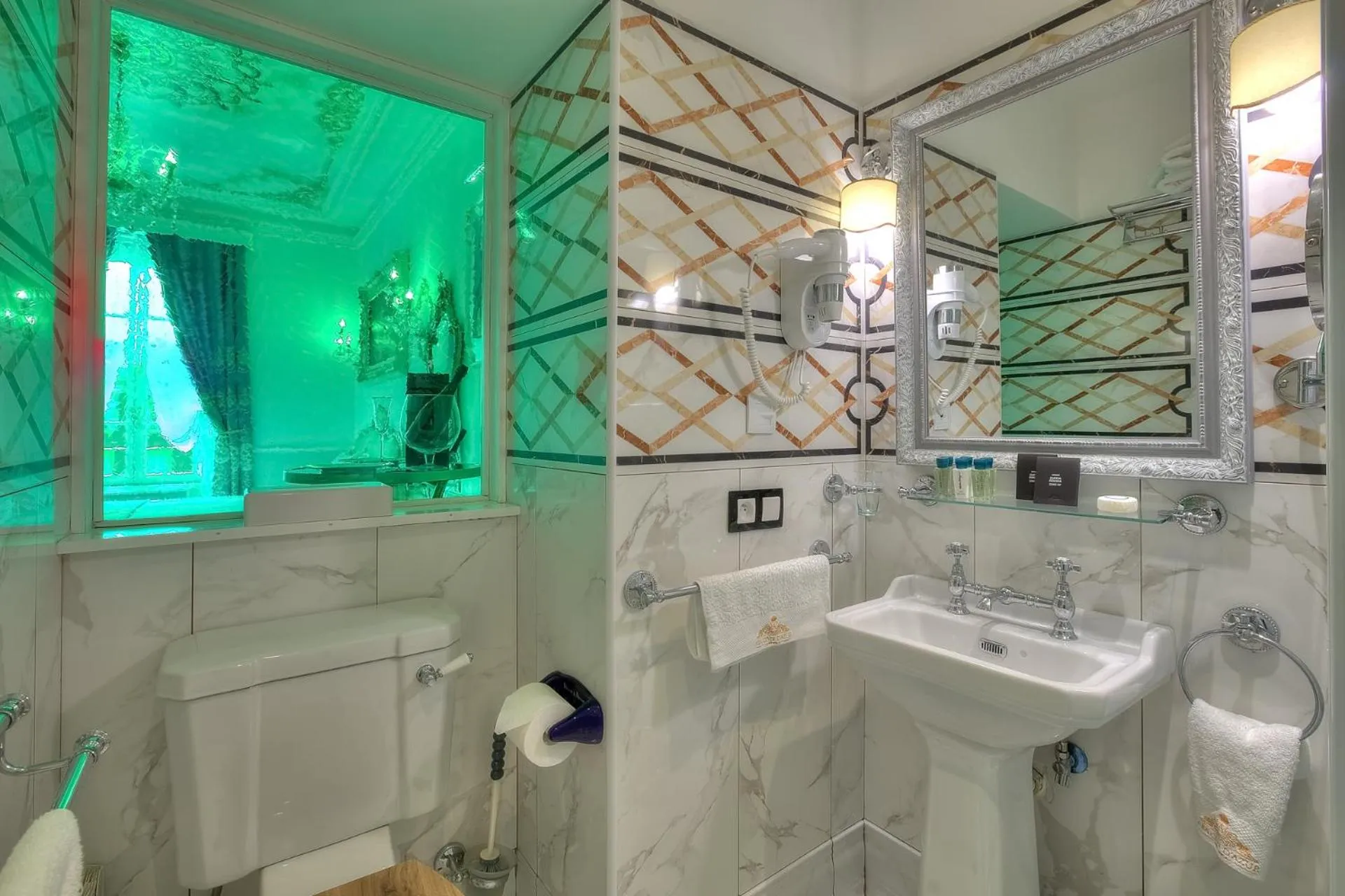 Bathroom in ABA LUXURY B E B Nice