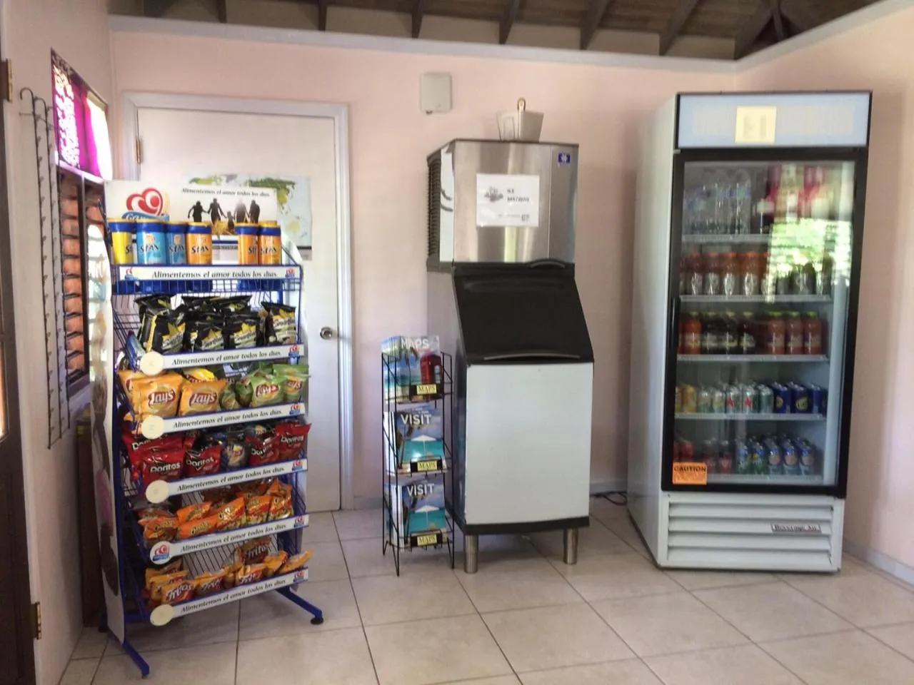 Food and drinks in Buccaneer Beach Club