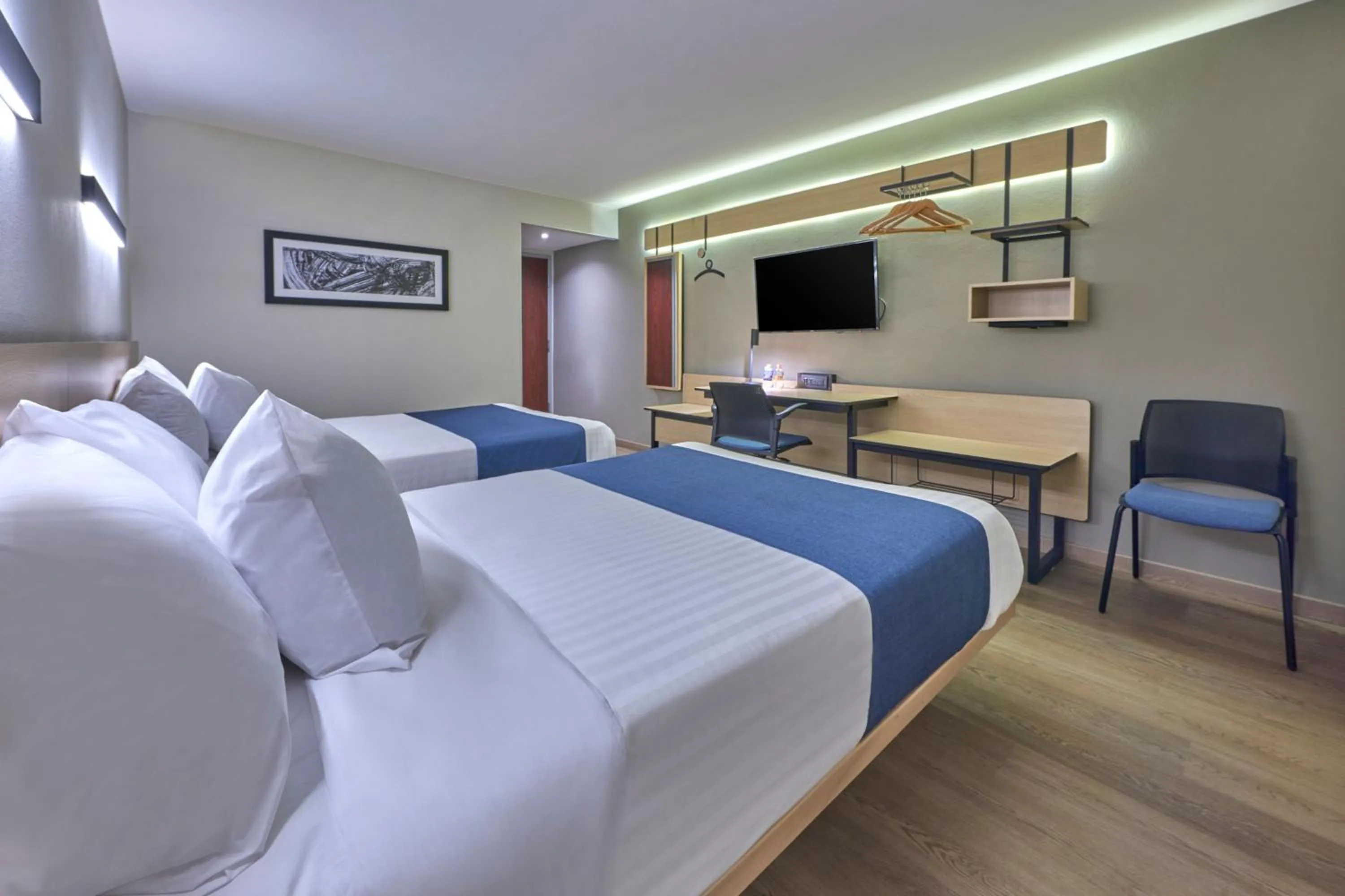 Bedroom, Bed in City Express by Marriott Playa del Carmen