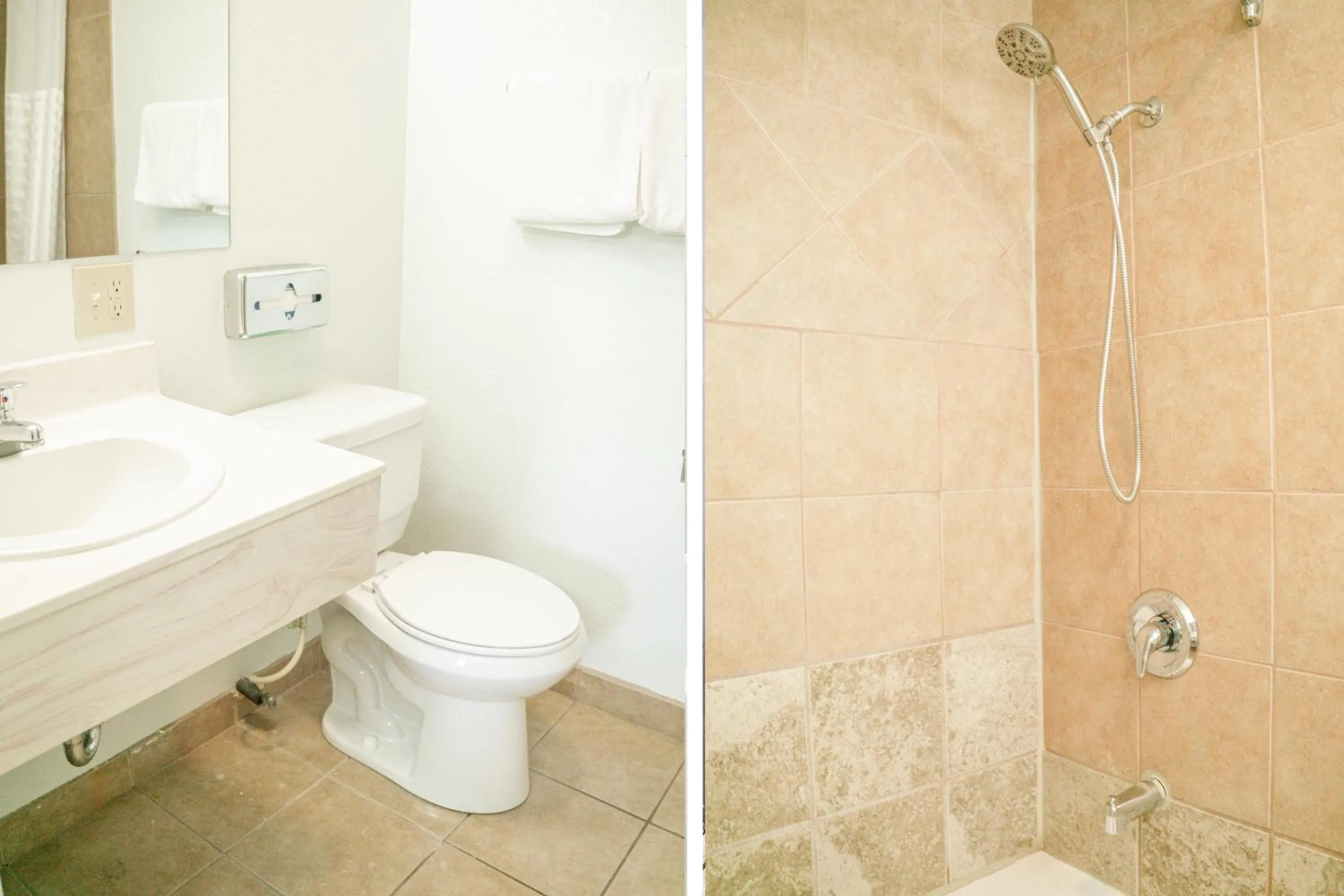 Bathroom in Hotel O Longhorn Boise City OK