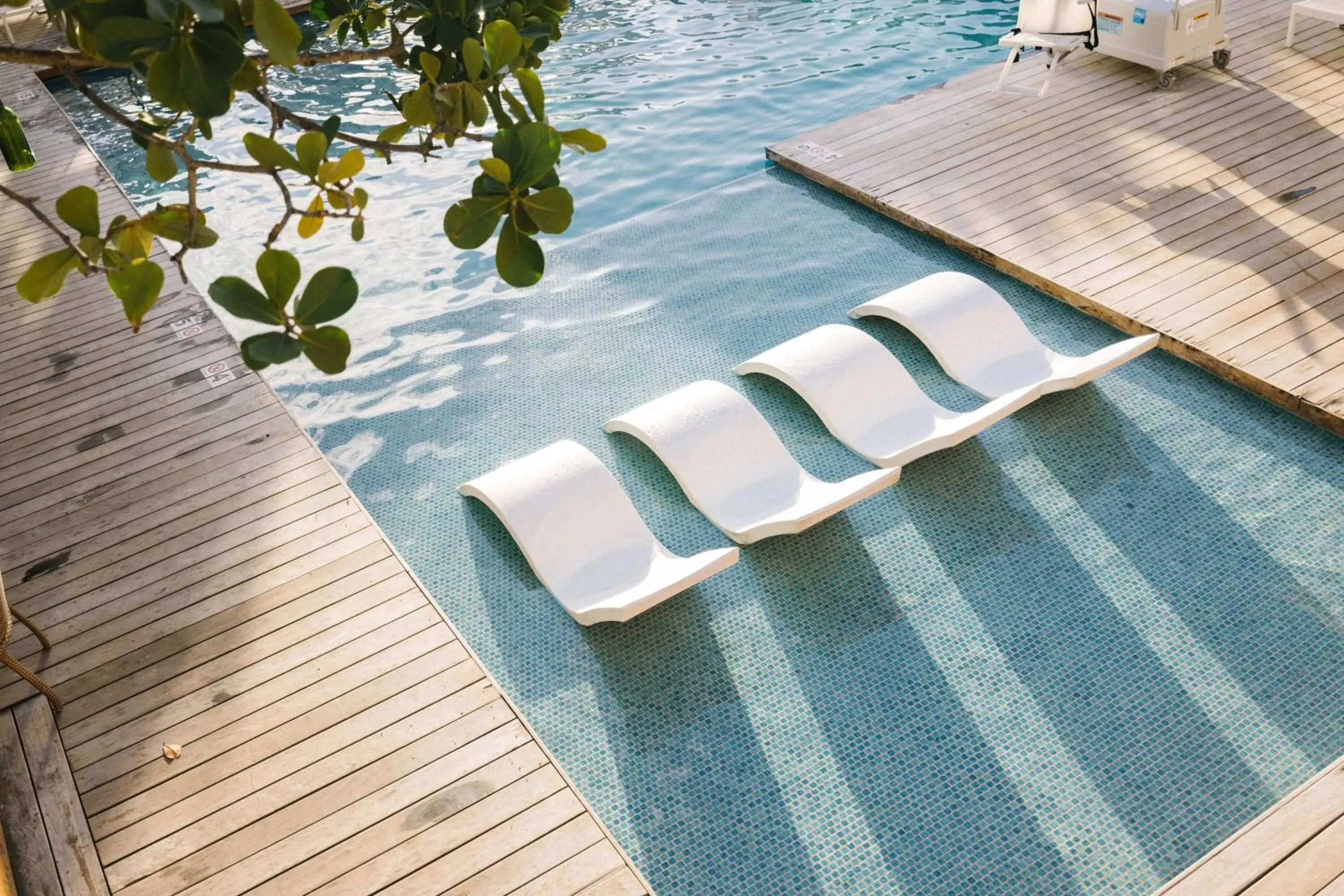 Pool view in Hilton Vacation Club The Modern Honolulu