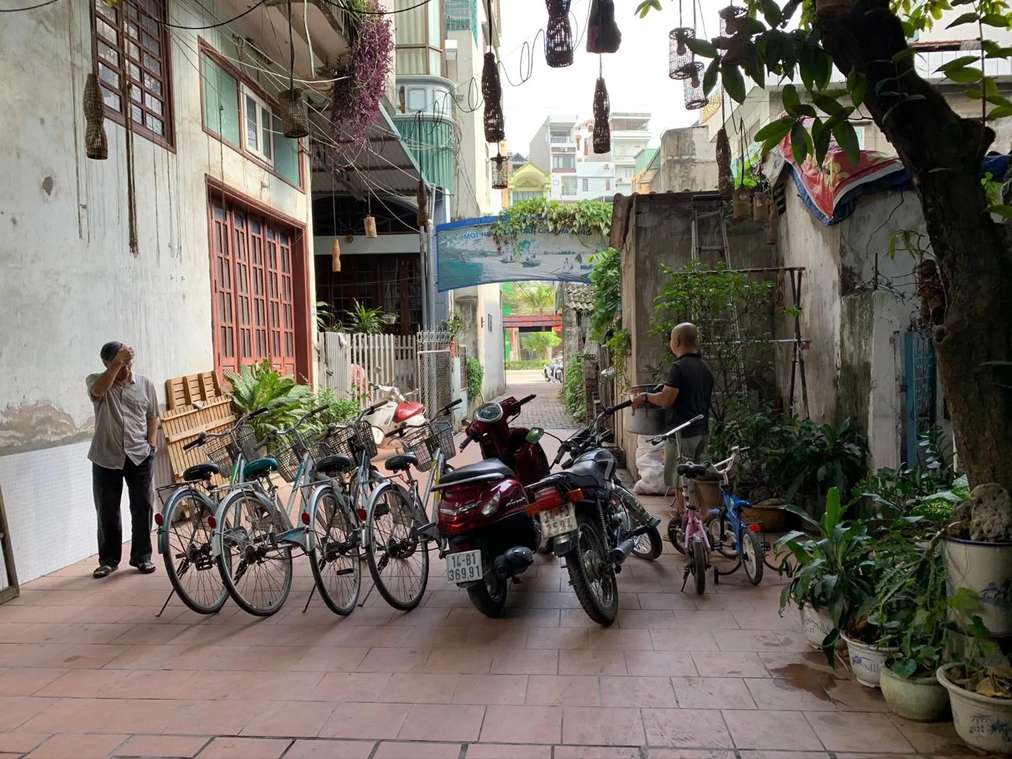 Cycling in Halo Bay Homestay