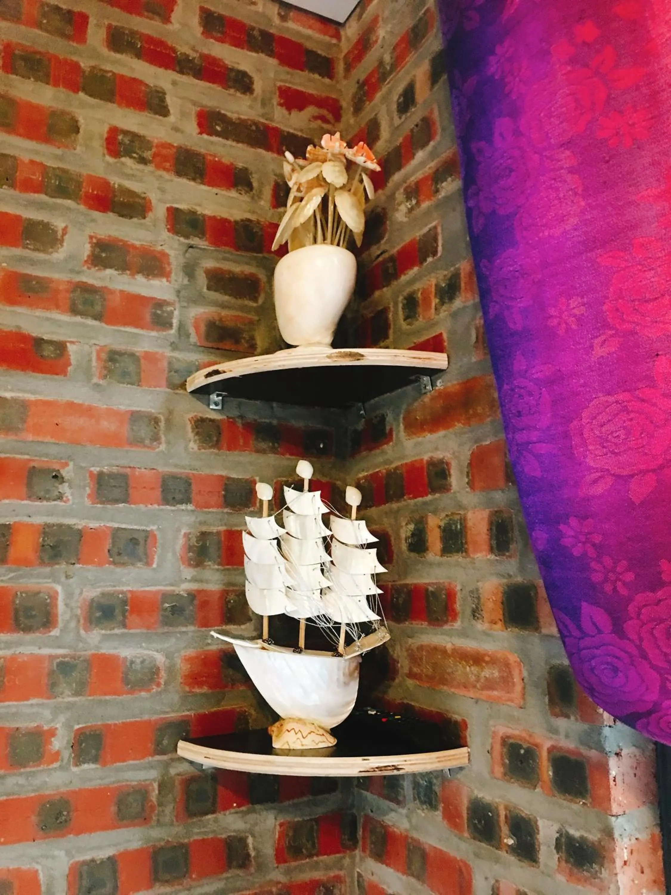 Decorative detail in Halo Bay Homestay