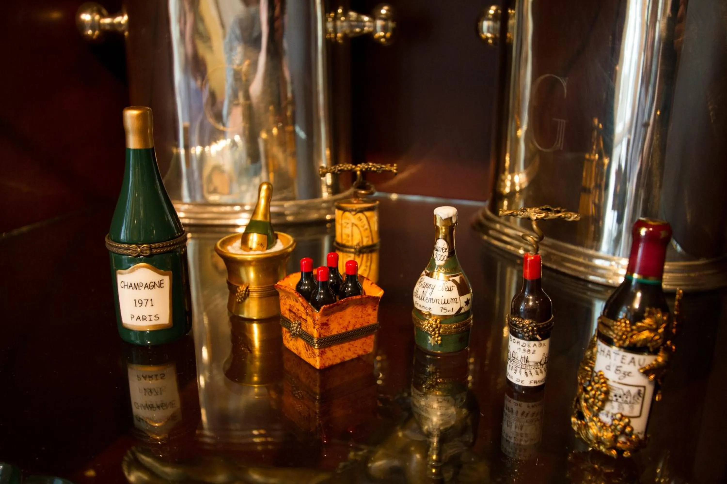 Alcoholic drinks in The Gardens Hotel