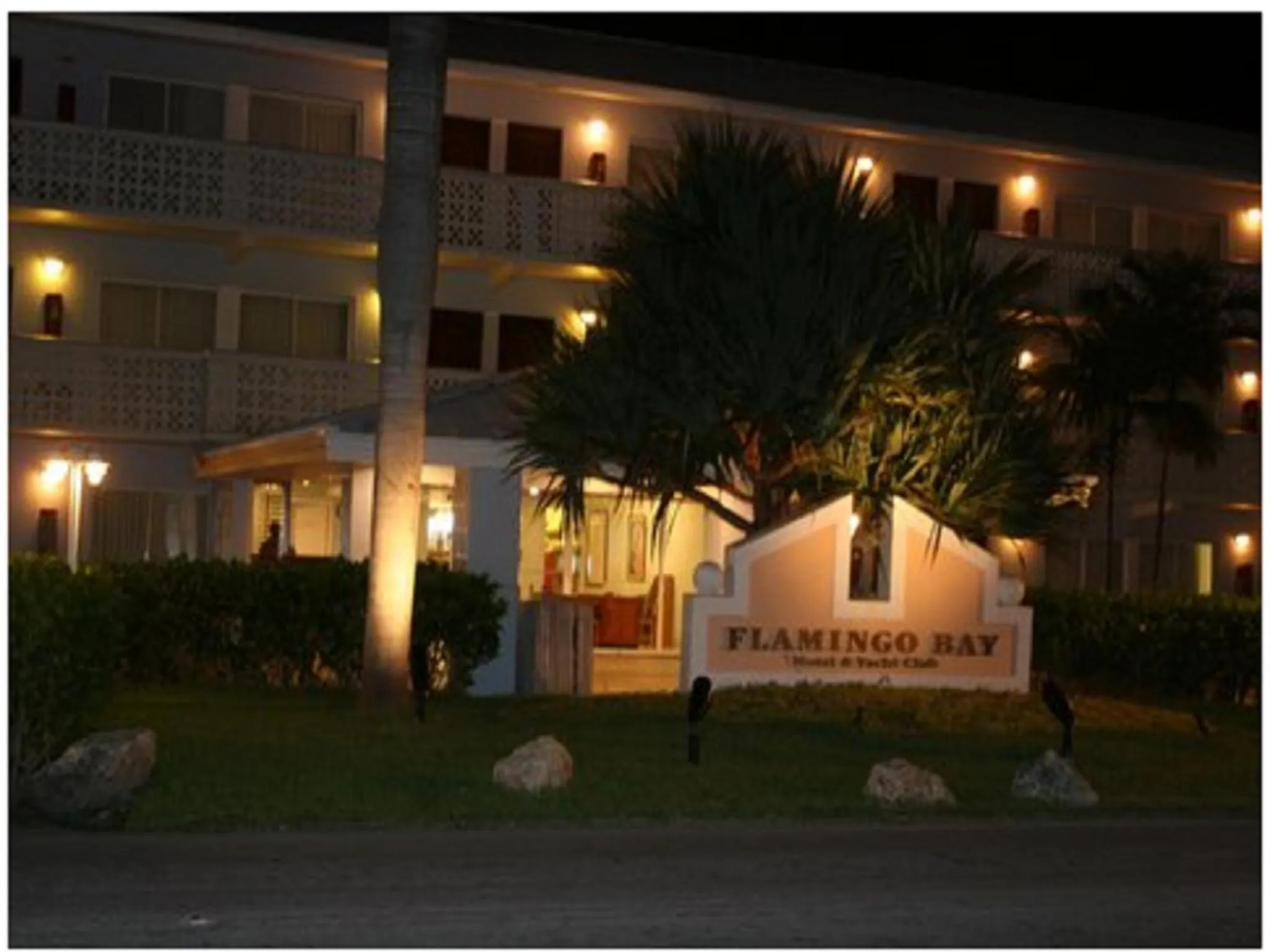 Facade/entrance in Flamingo Bay Hotel & Marina