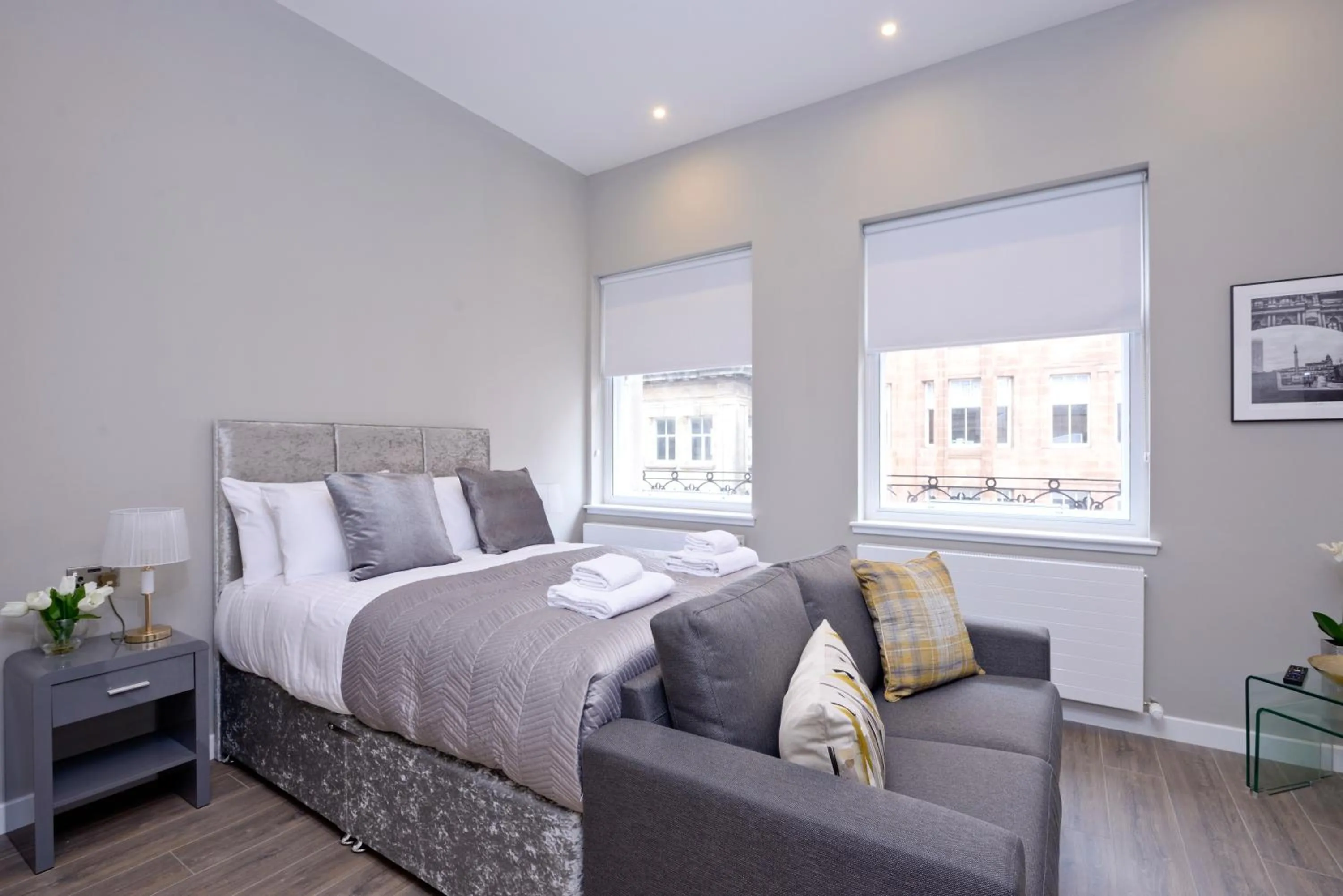 Bed in Nelson Mandela Place Apartments