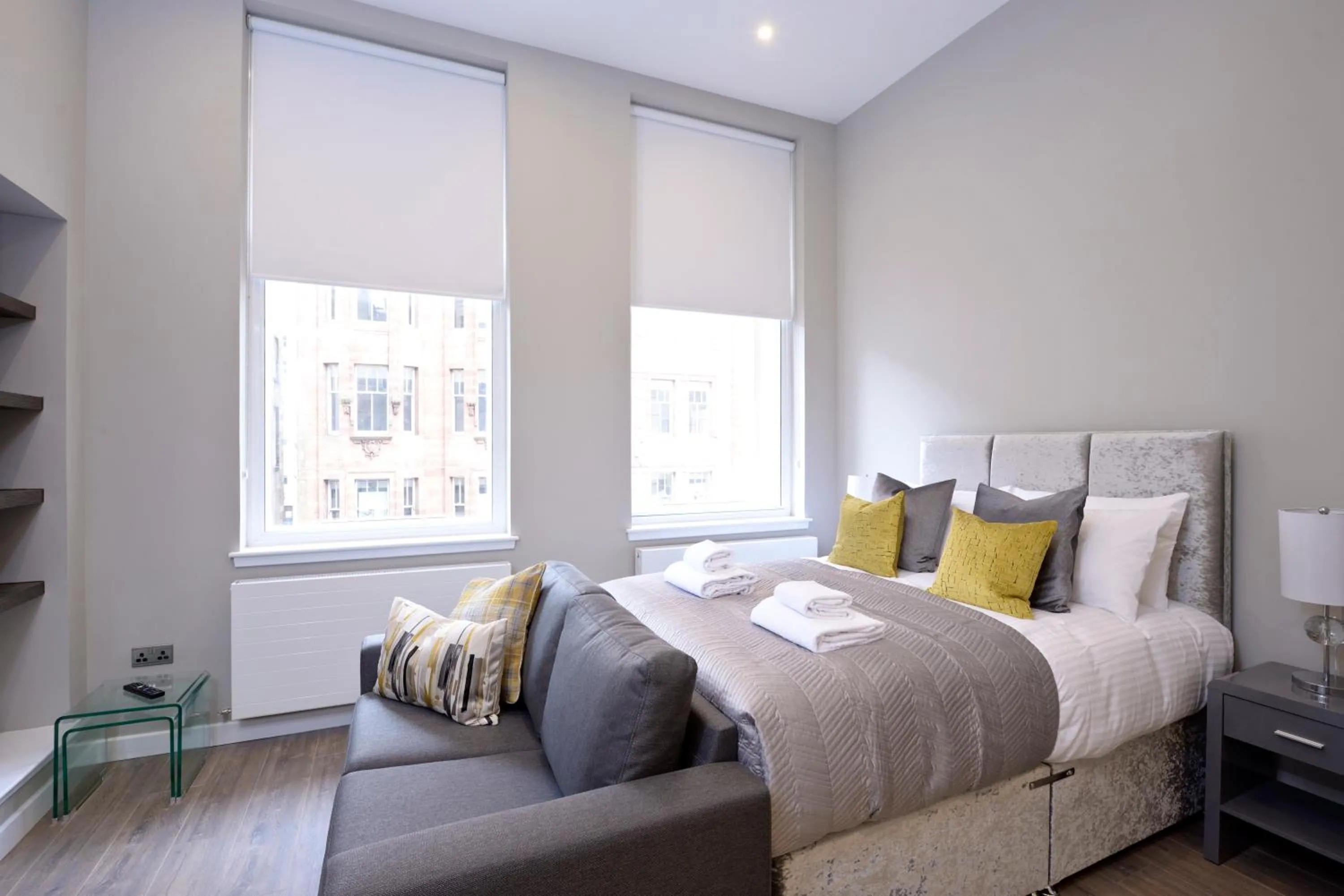 Bed in Nelson Mandela Place Apartments