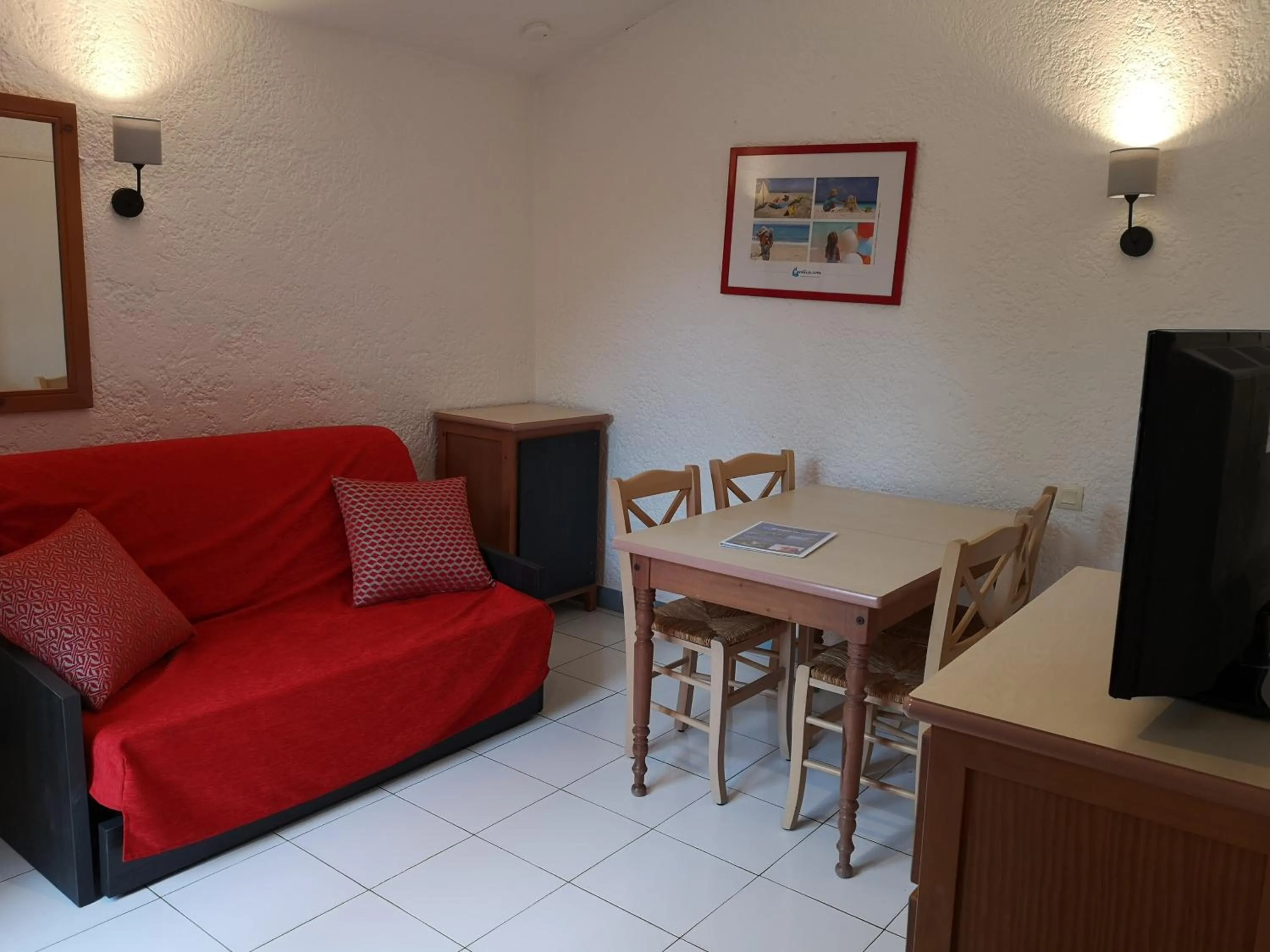 Living room in Résidence Goélia Les Jardins d'Azur