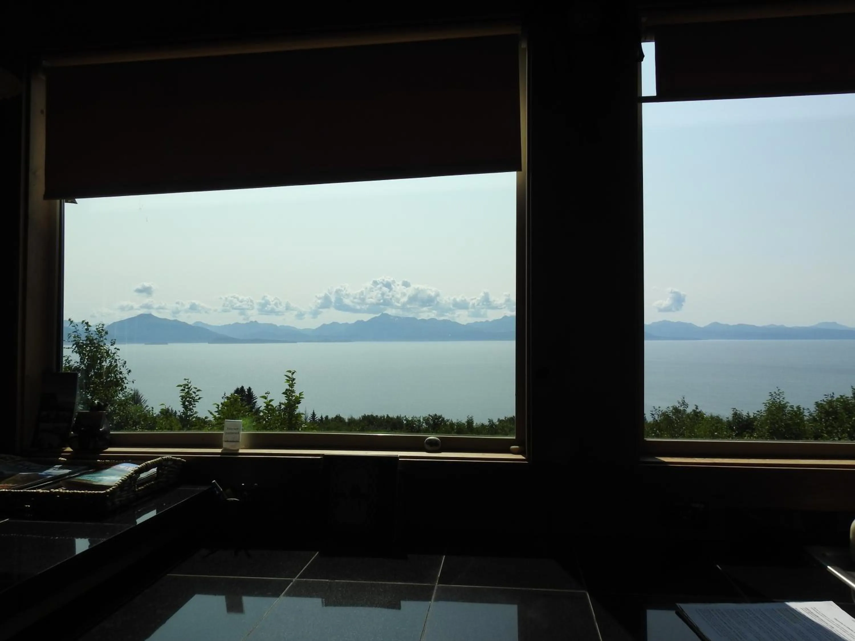 Lake view in Alaska Adventure Cabins