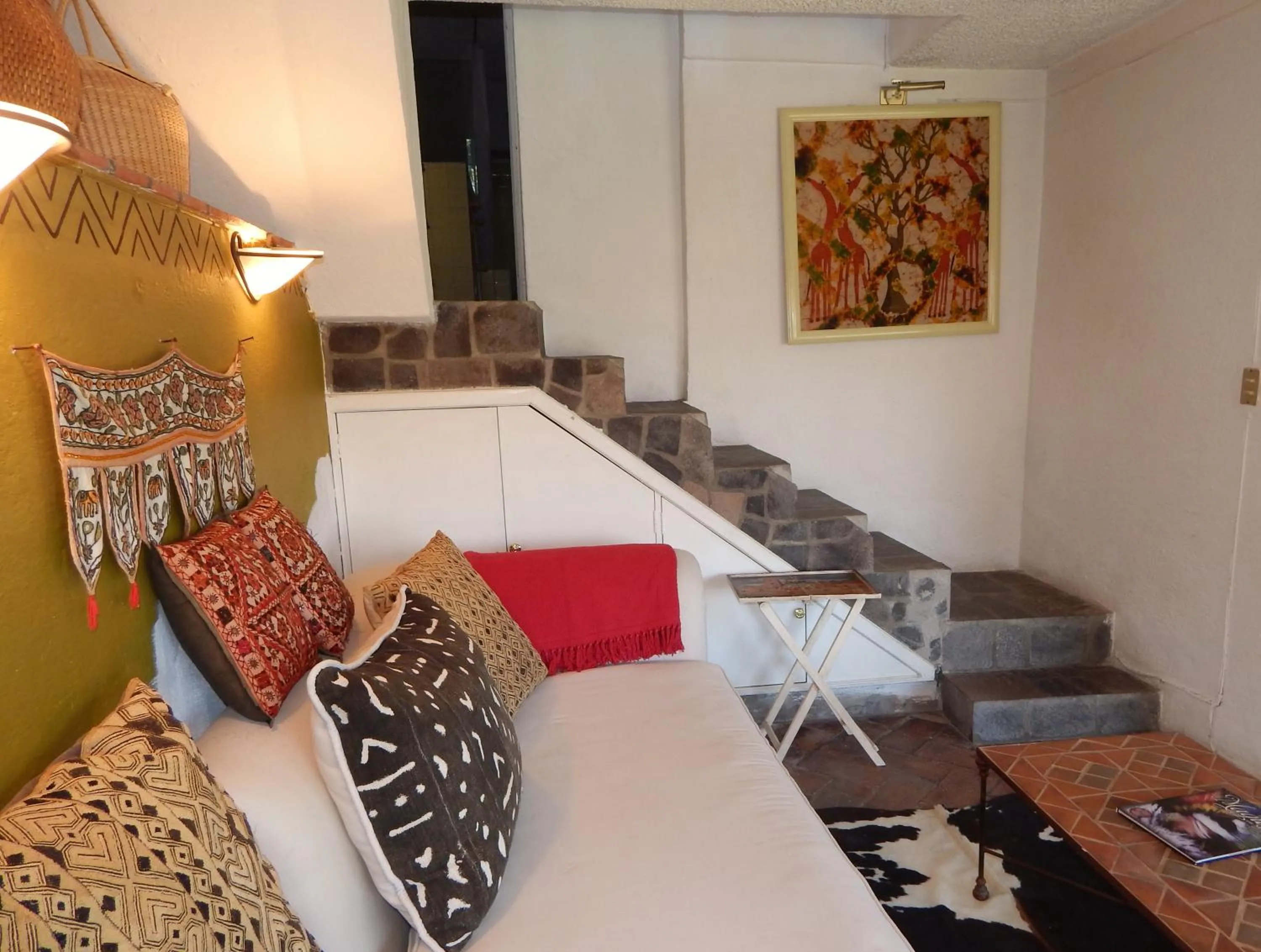 Living room in Suites Santo Domingo