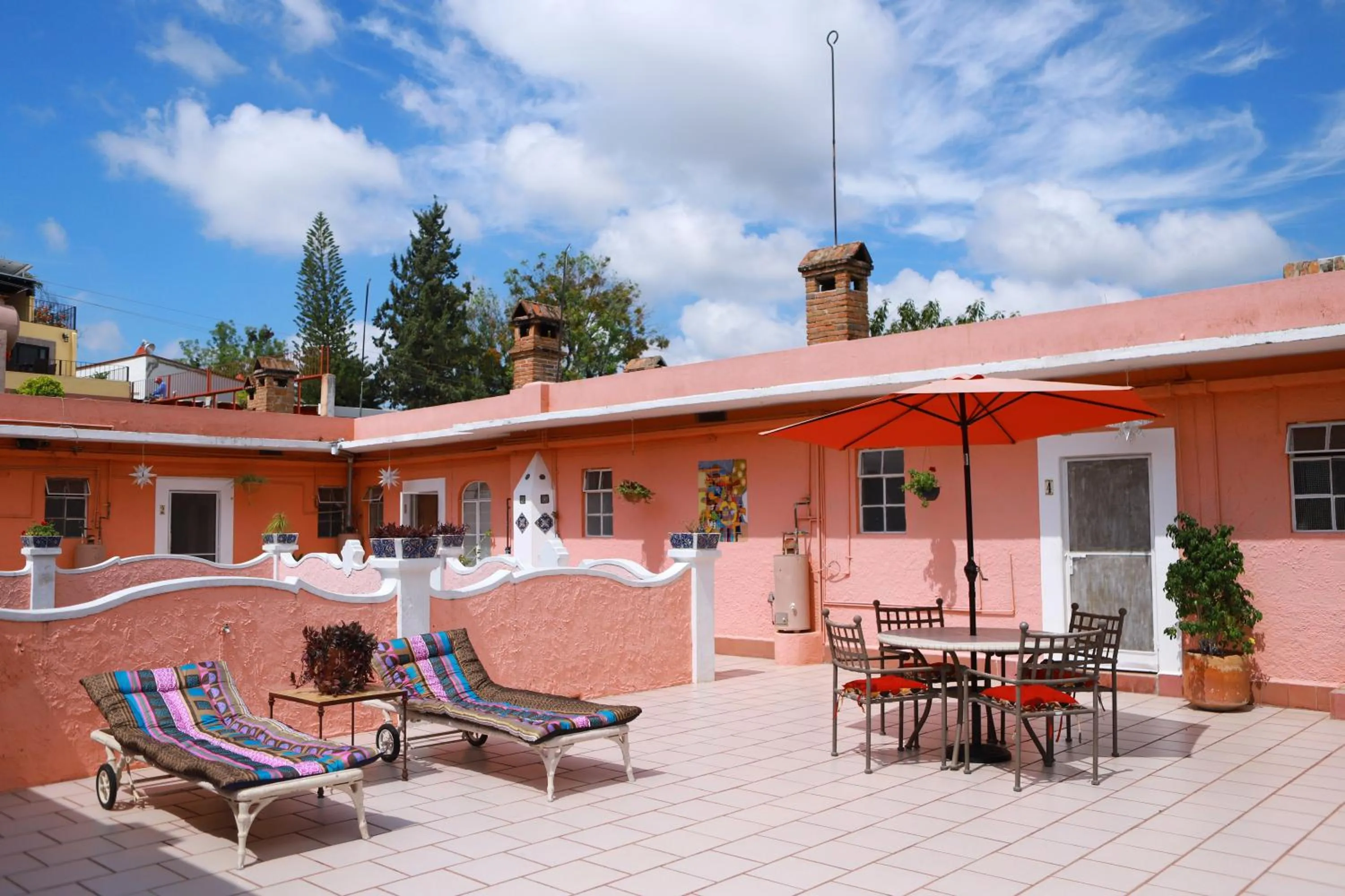 Patio in Suites Santo Domingo