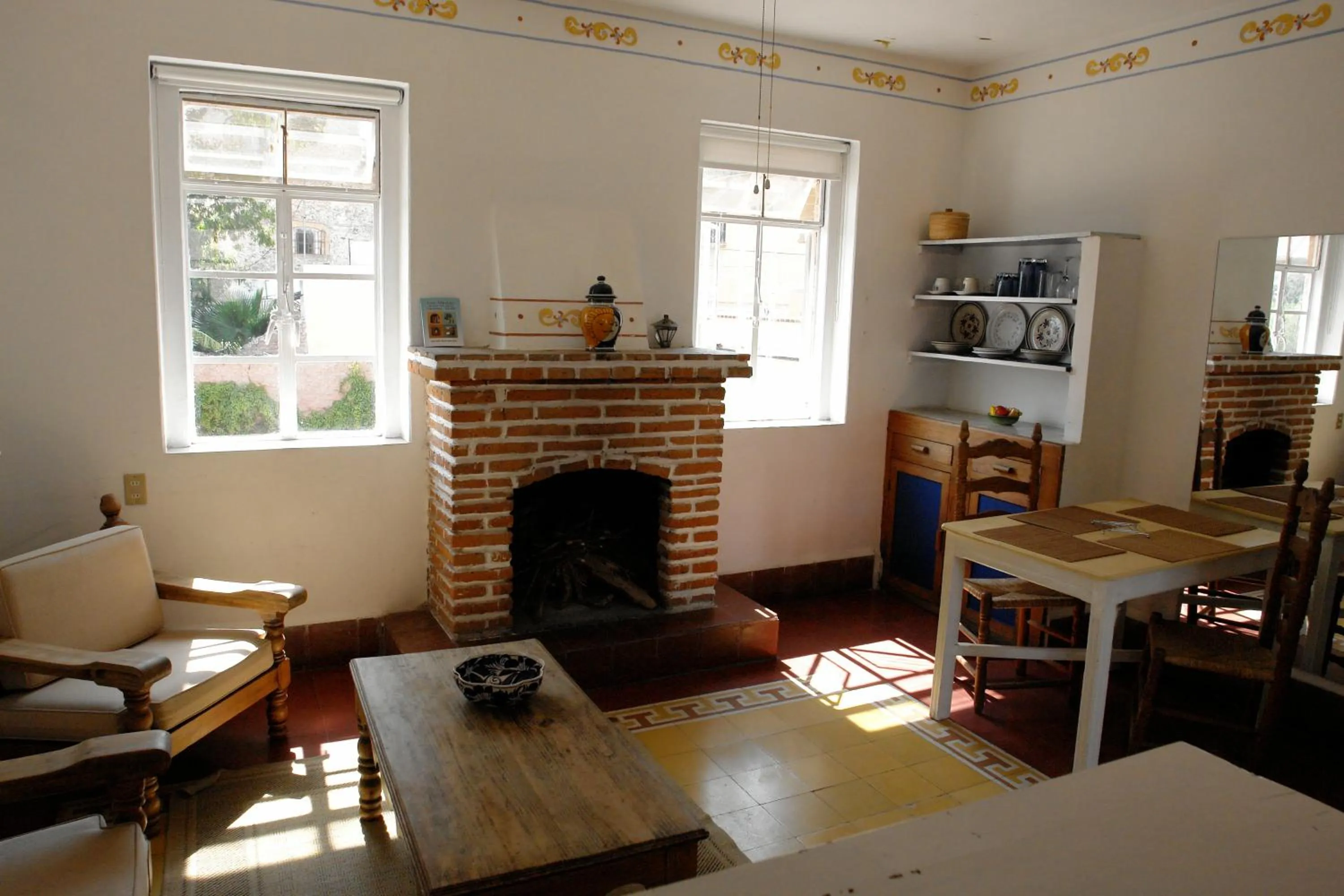 Living room in Suites Santo Domingo