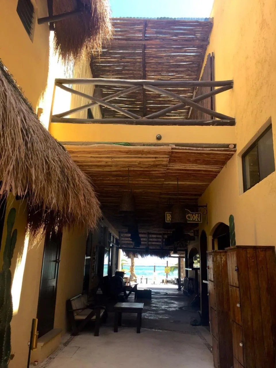 Lobby or reception in Hotel Luna De Plata Mahahual
