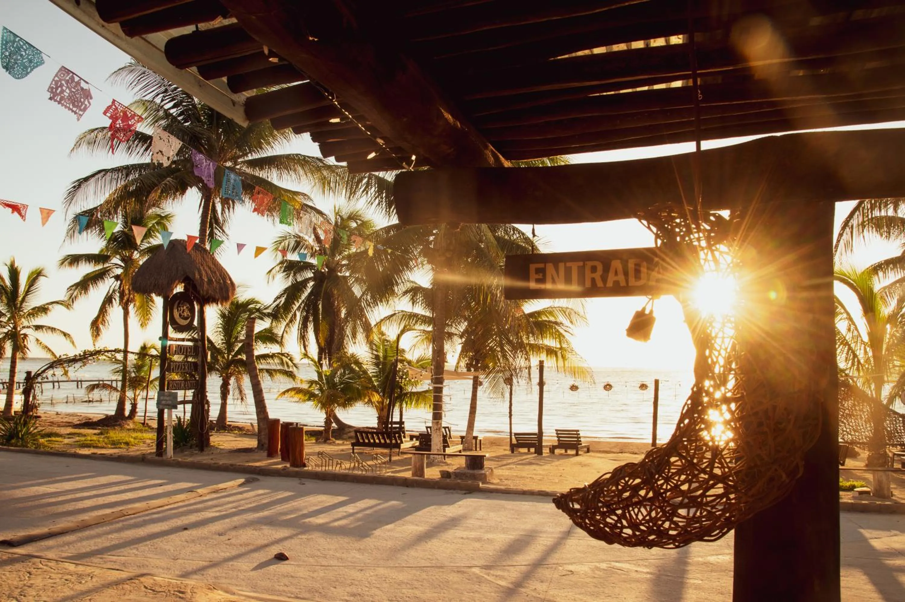 Property building in Hotel Luna De Plata Mahahual