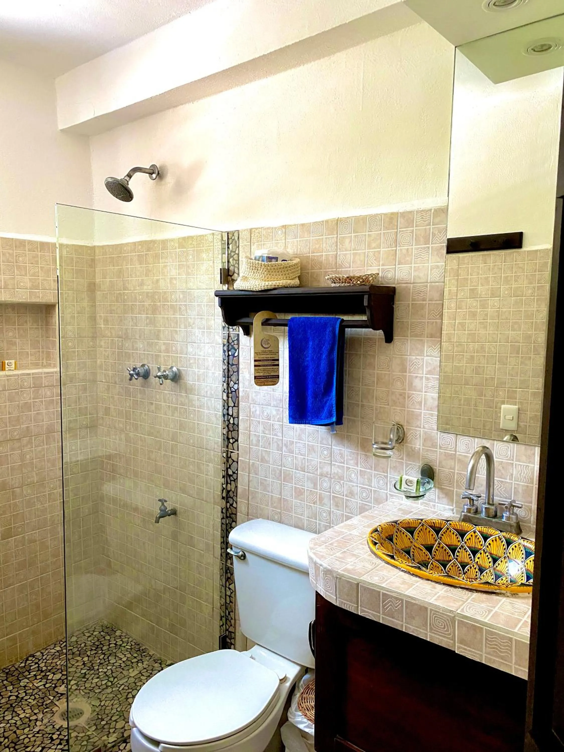 Bathroom in Hotel Luna De Plata Mahahual