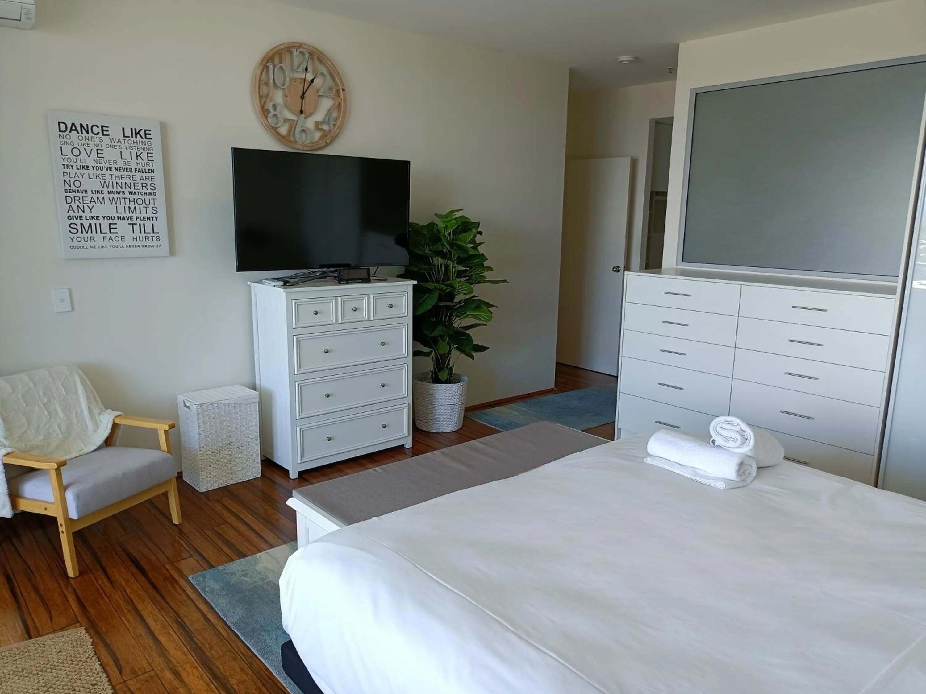 Bed in The Grand Apartments