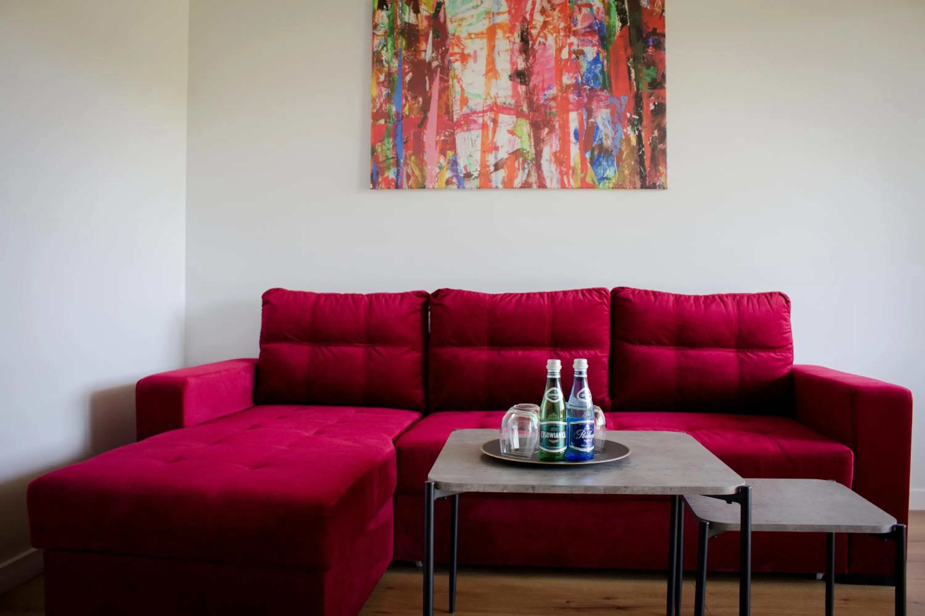 Living room in Zielony Zakątek