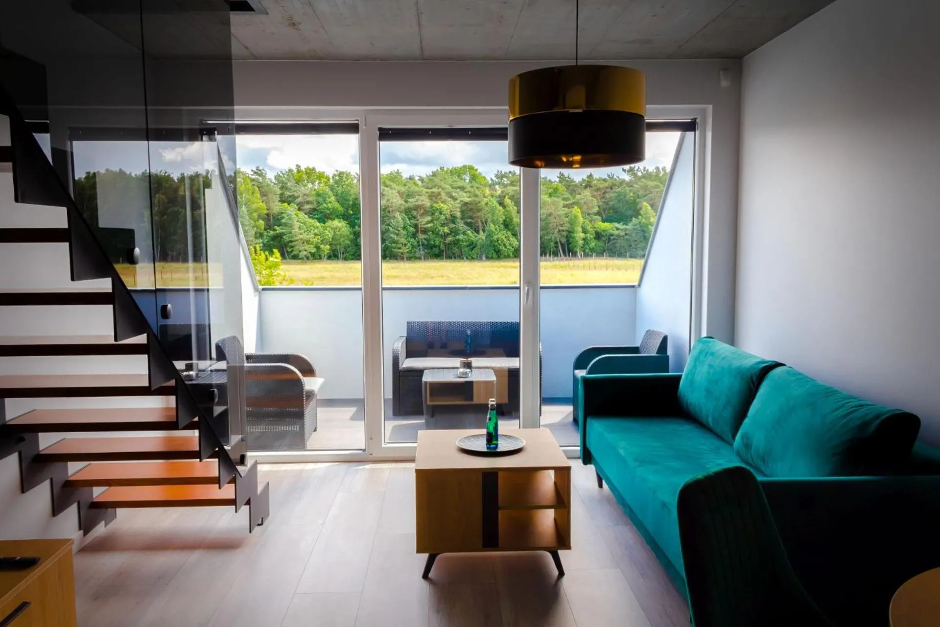 Living room in Zielony Zakątek
